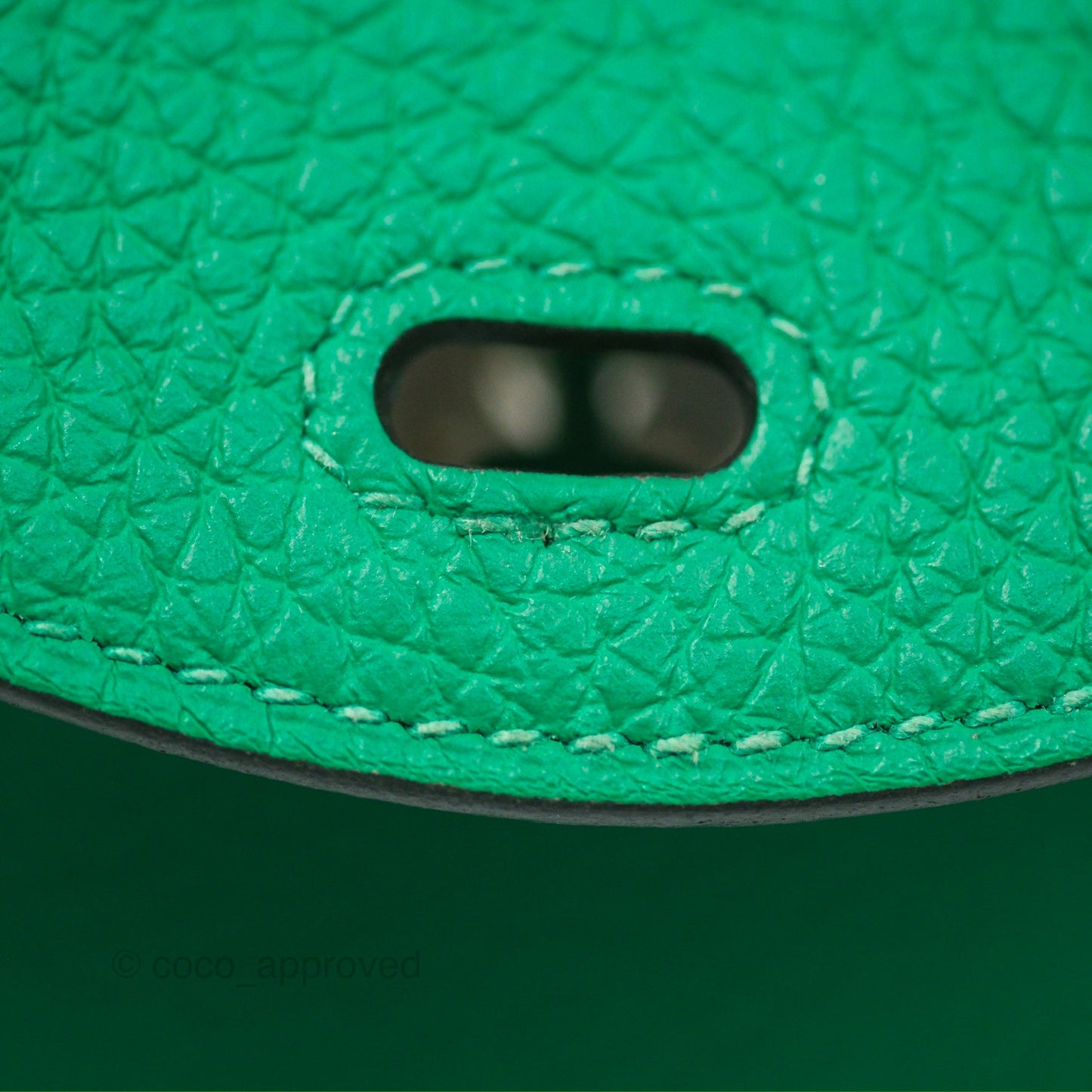 Hermès Mini Lindy 20 Menthe 6W Clemence Palladium Hardware