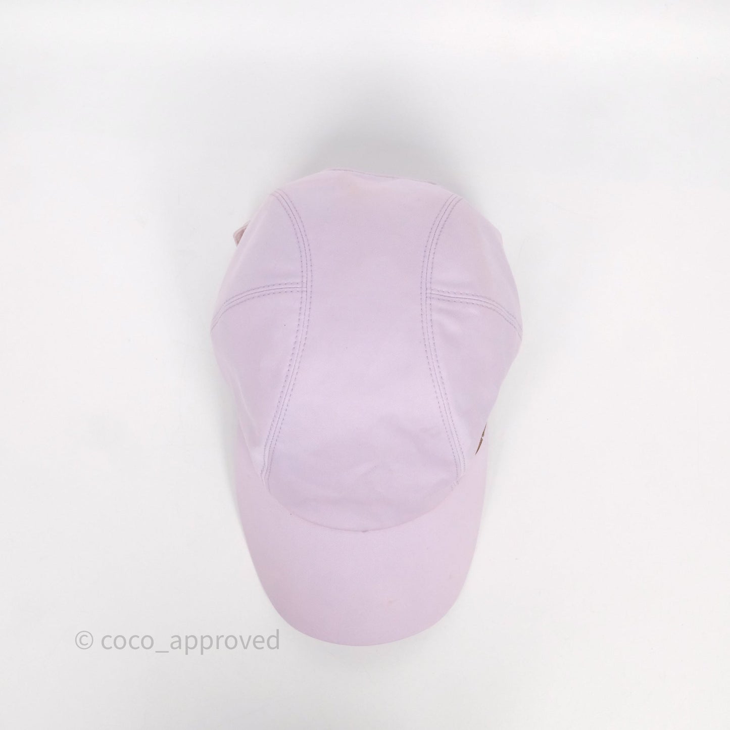 Hermes Miles H Circle Cap Lilas Purple