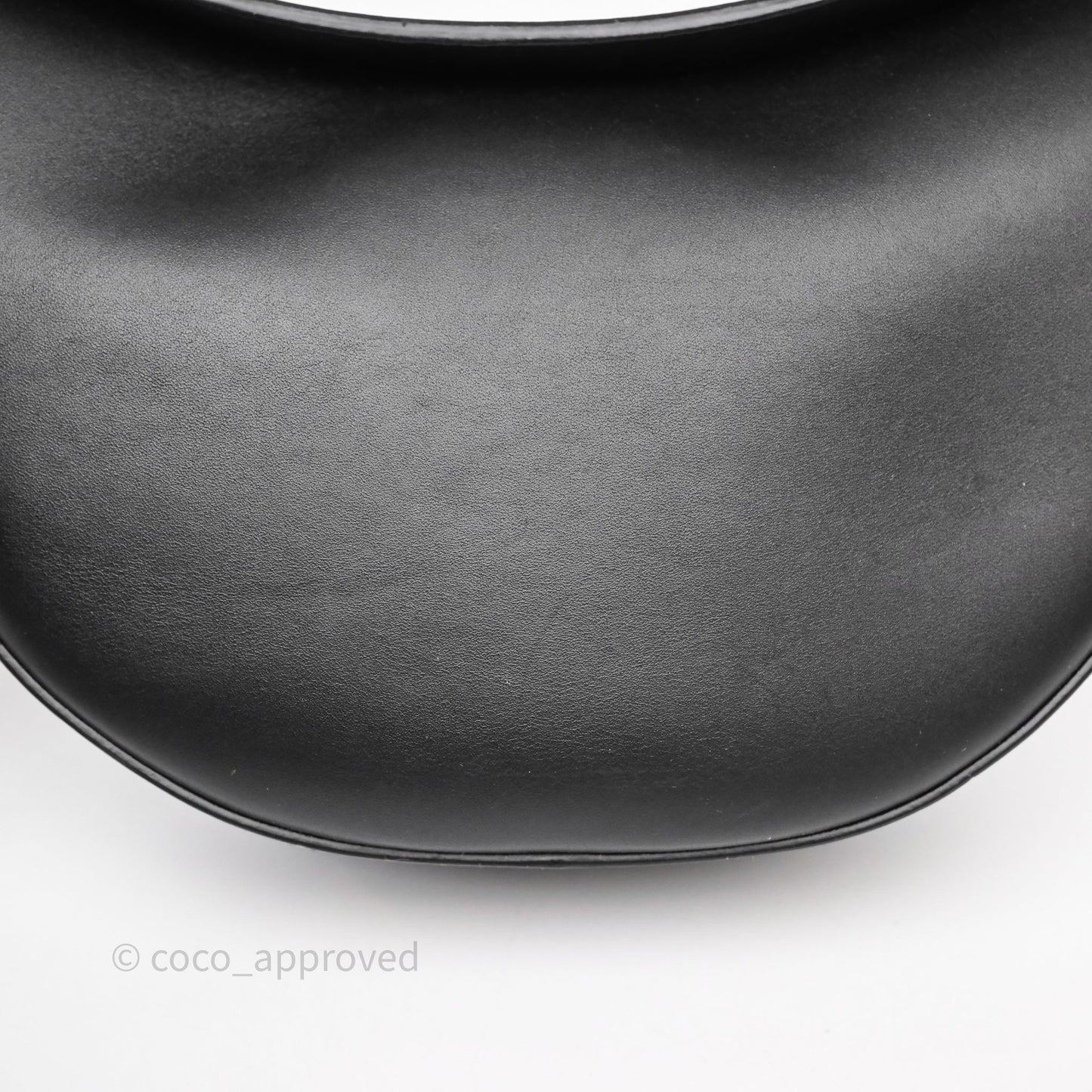 Loewe x Howls Calcifer Luna Shoulder Bag In Black Calfskin
