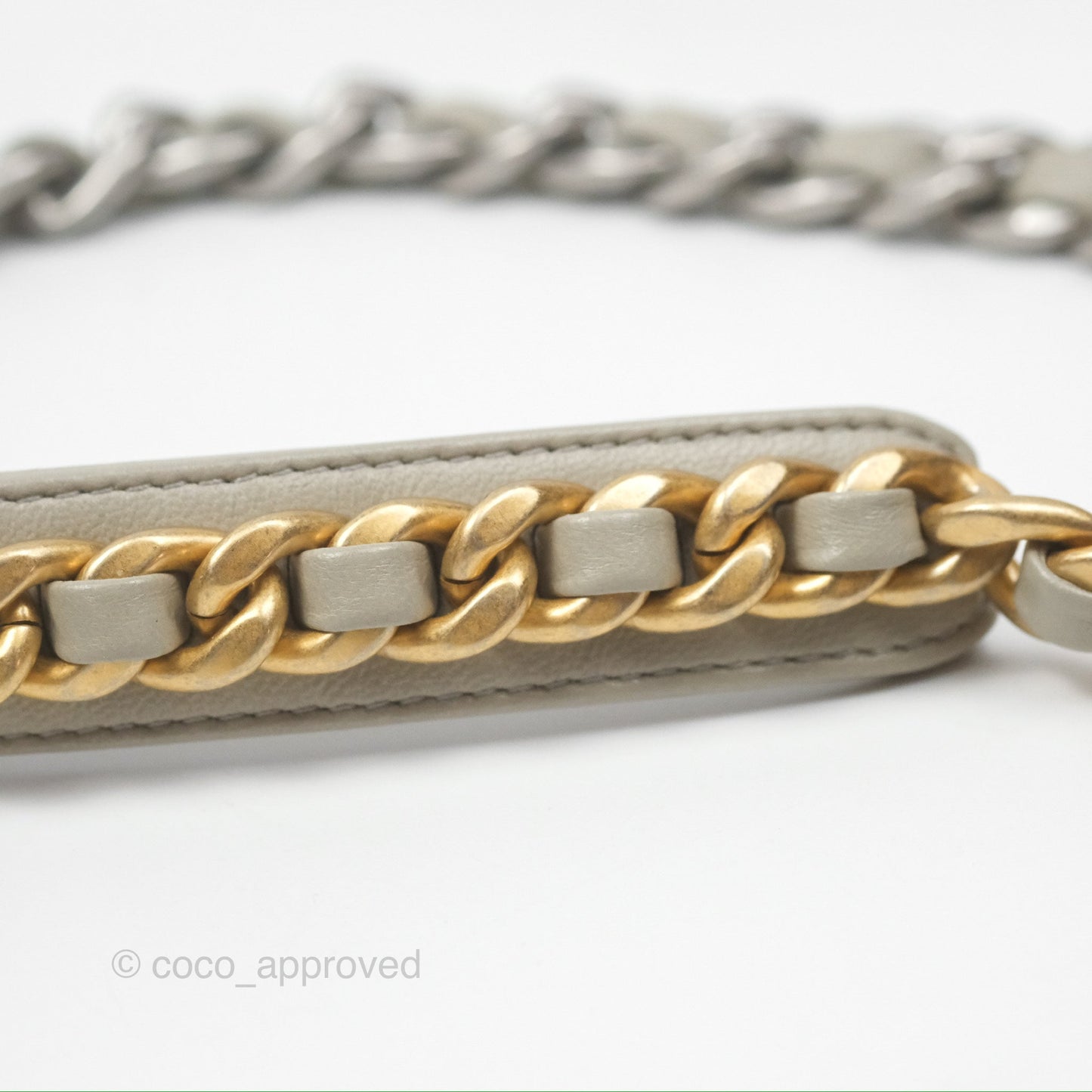Chanel 19 Small Sage Green Mixed Hardware