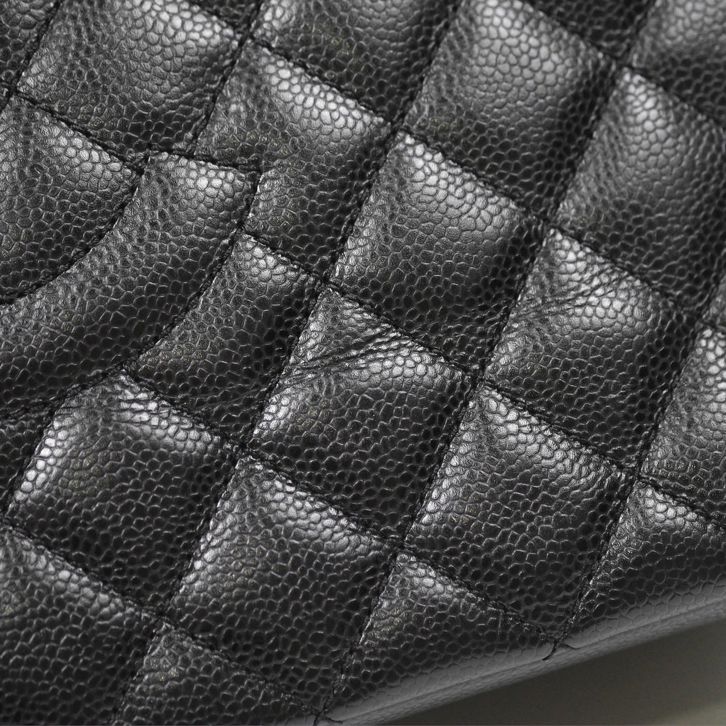 Chanel GST Black Caviar Gold Hardware