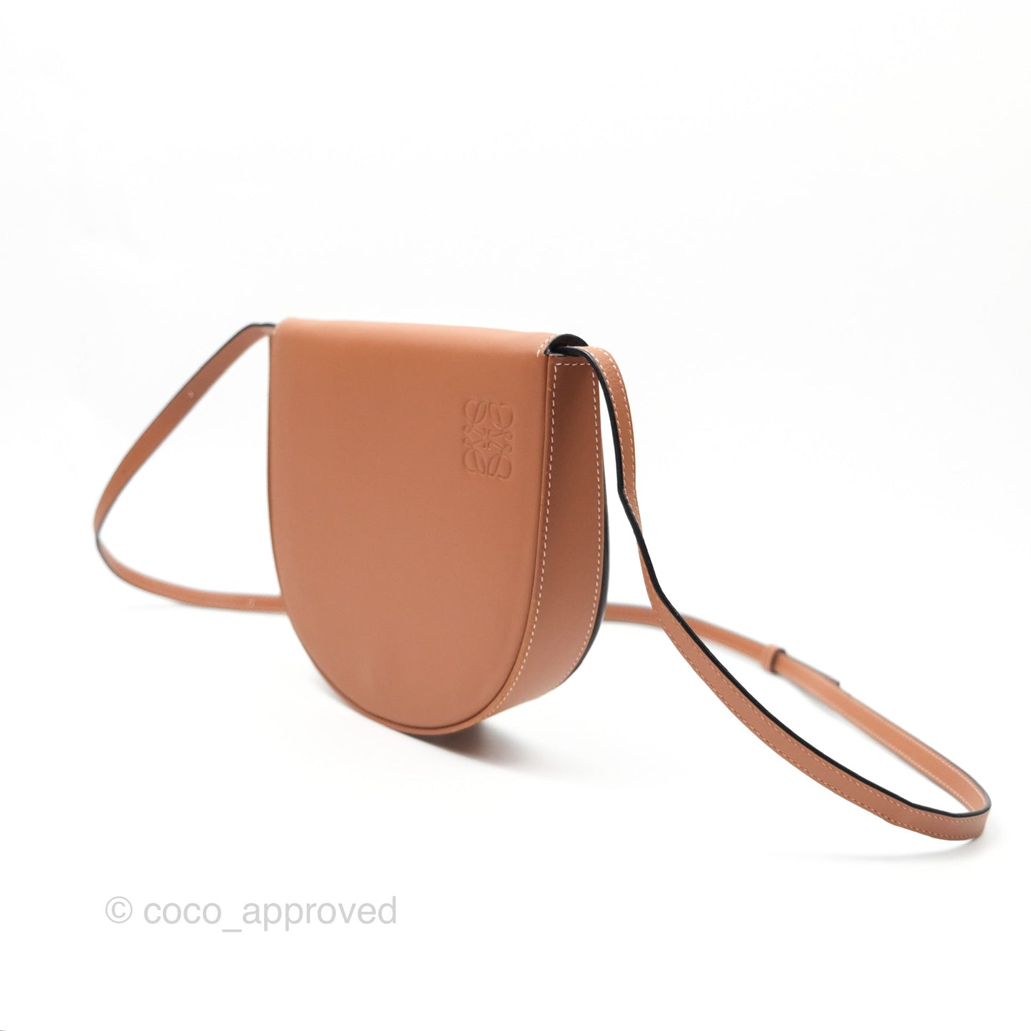Loewe Heel Bag Soft Calfskin Tan