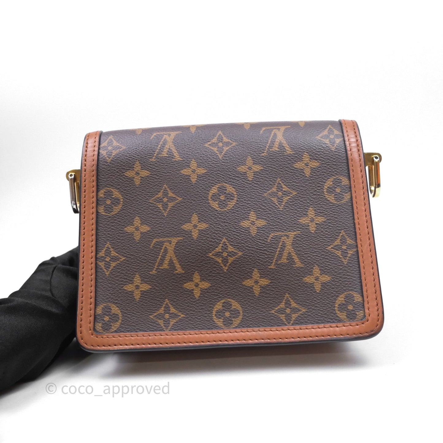 Louis Vuitton Mini Dauphine Monogram Tan Calfskin