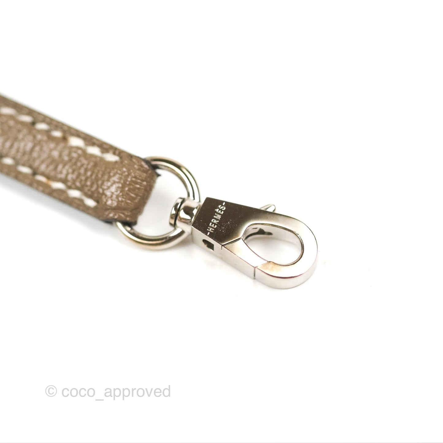 Hermès Bolide Mini 1923 Etoupe Chevre Mysore Palladium Hardware