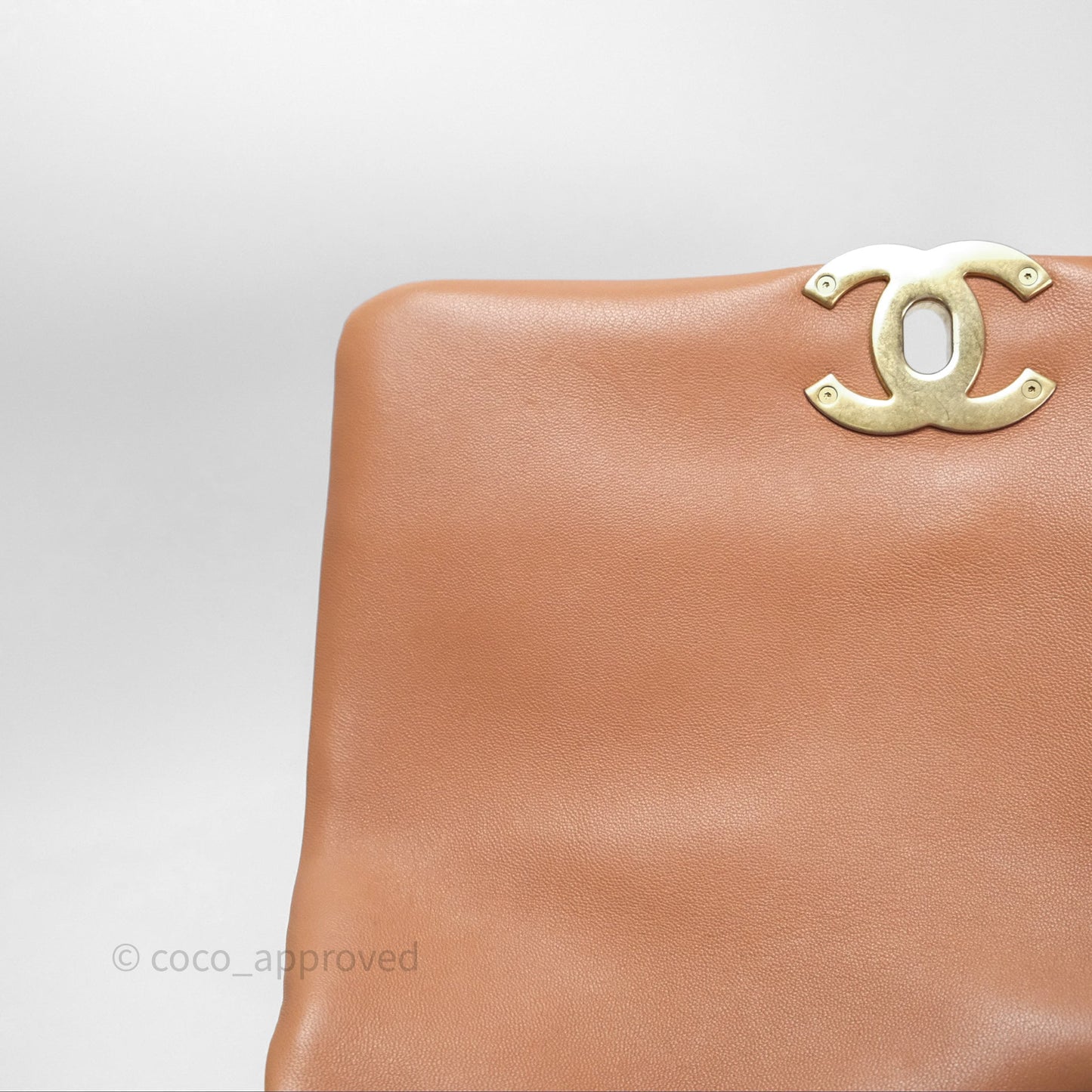 Chanel 19 Small Caramel Mixed Hardware