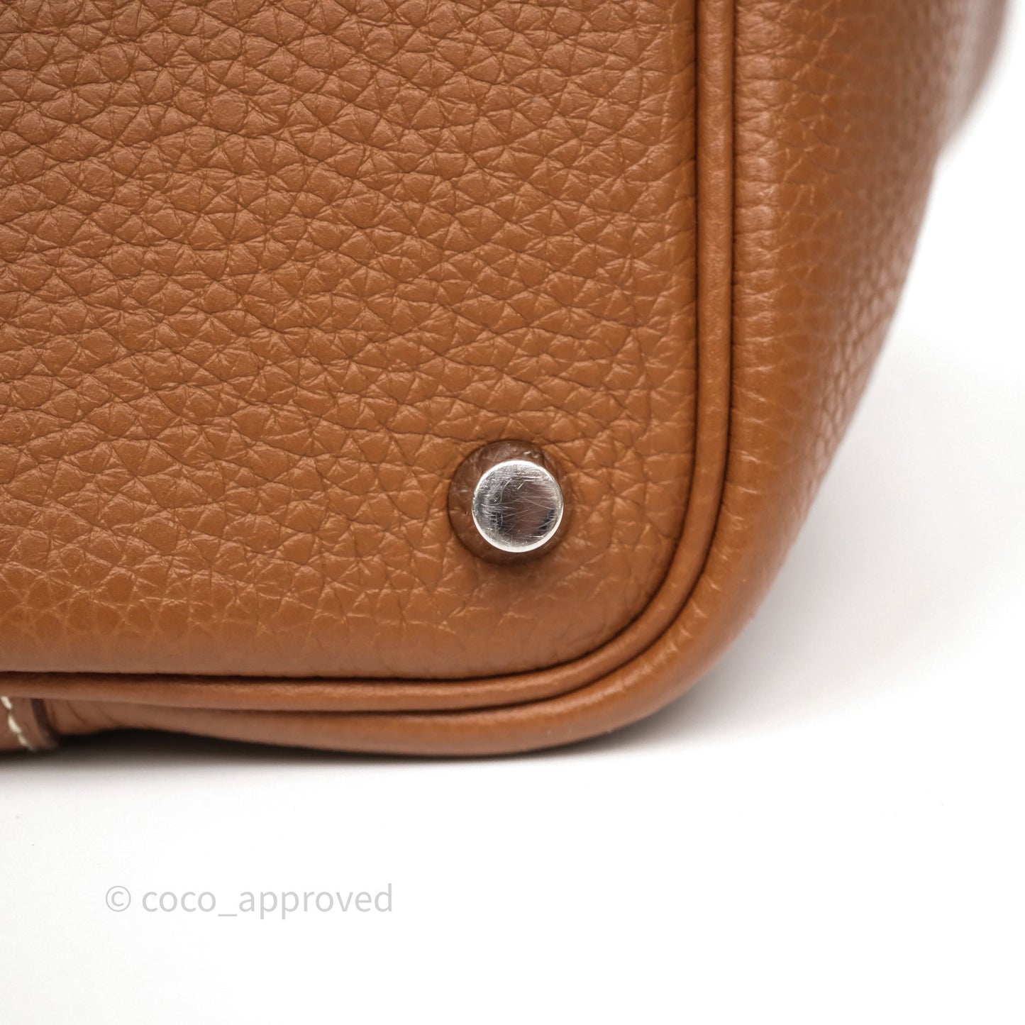 Hermès Picotin Lock 18 Gold 37 Clemence/ Ebene 46 Swift Palladium Hardware