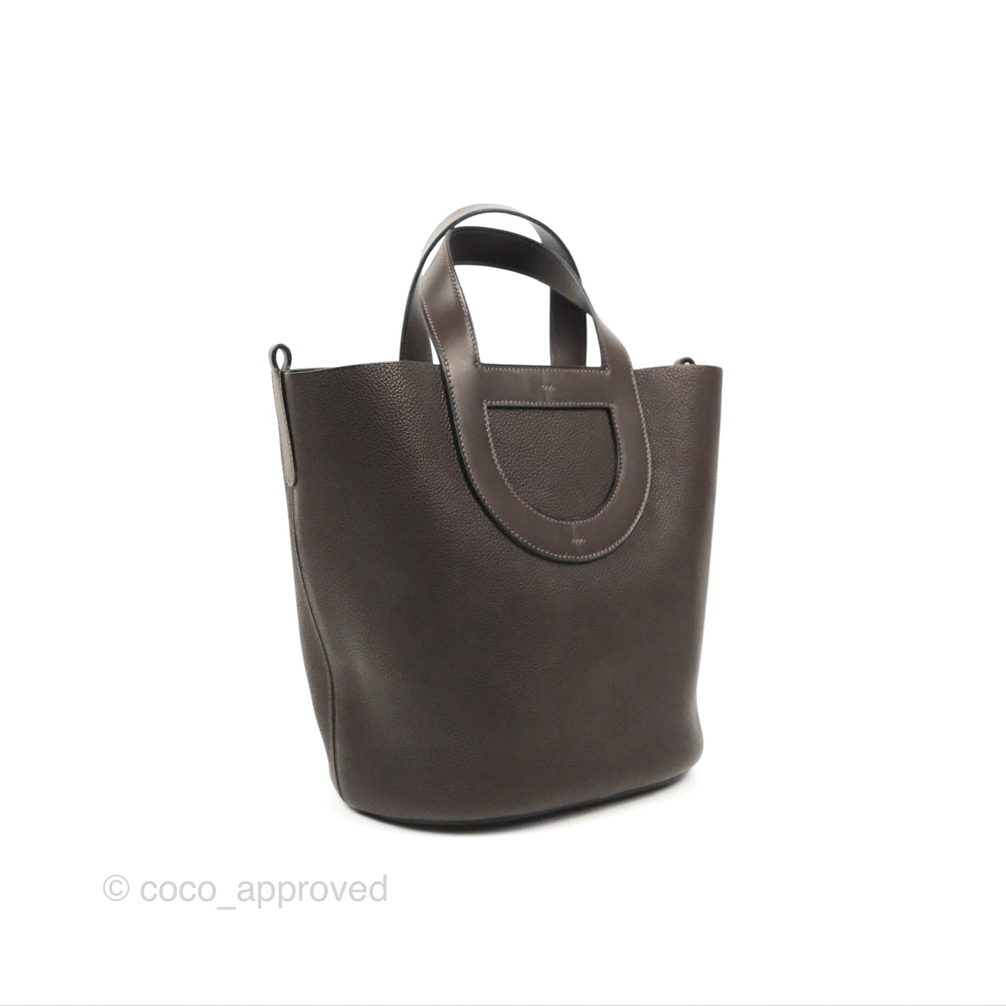 Hermes In-The-Loop 23 Ebene Barenia Faubourg Gold Hardware
