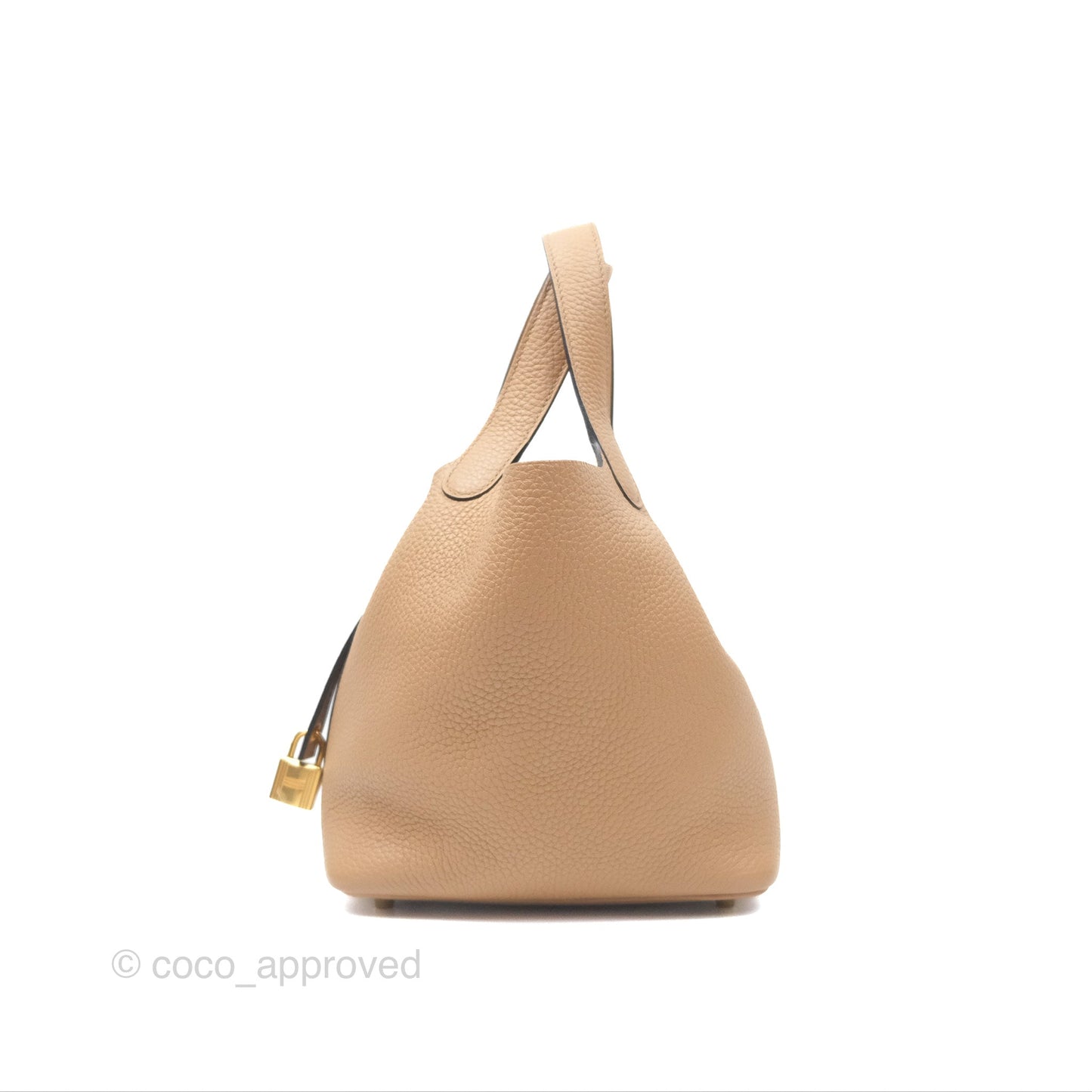 Hermès Picotin Lock 18 Chai 0M Taurillon Clemence Gold Hardware