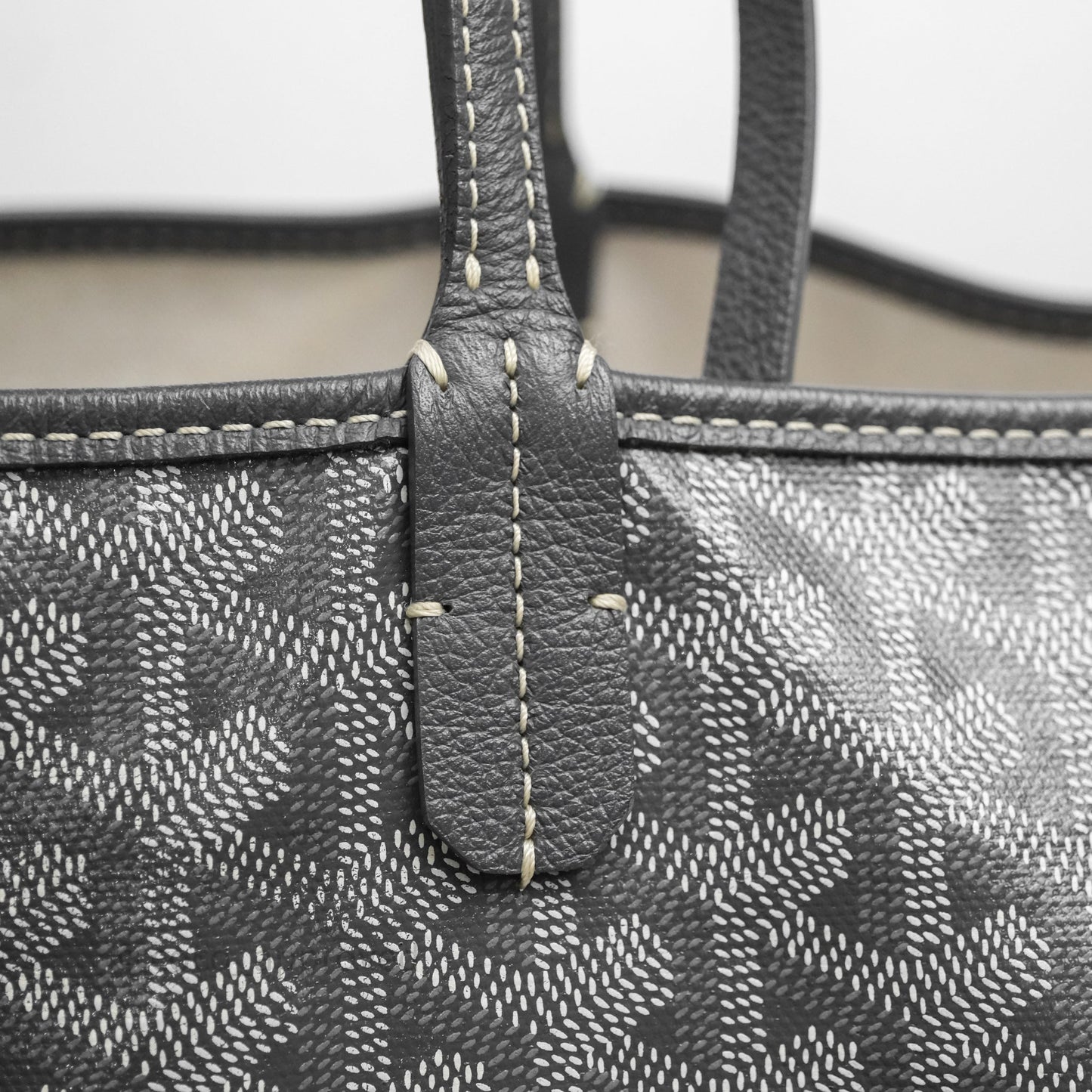 Goyard St Louis Tote PM Grey