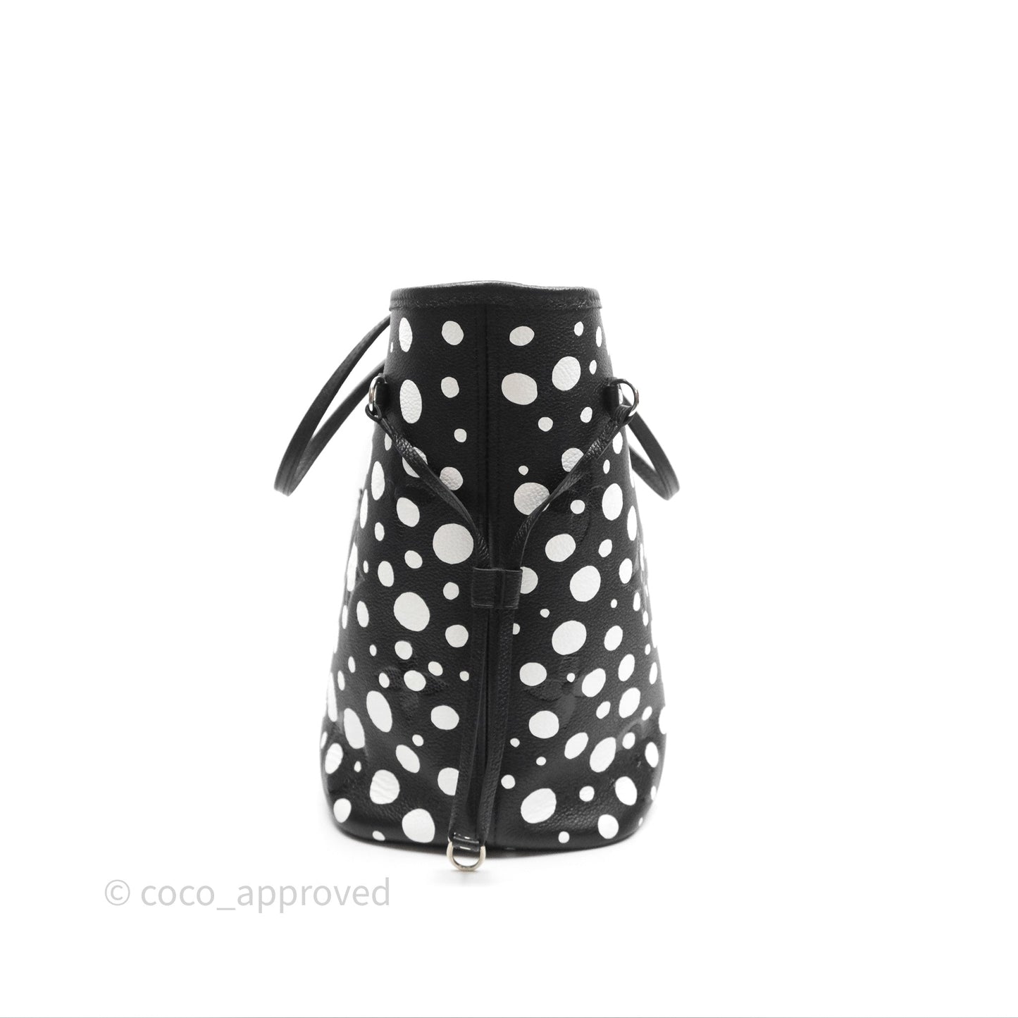 Louis Vuitton x Yayoi Kusama Neverfull MM Black/White