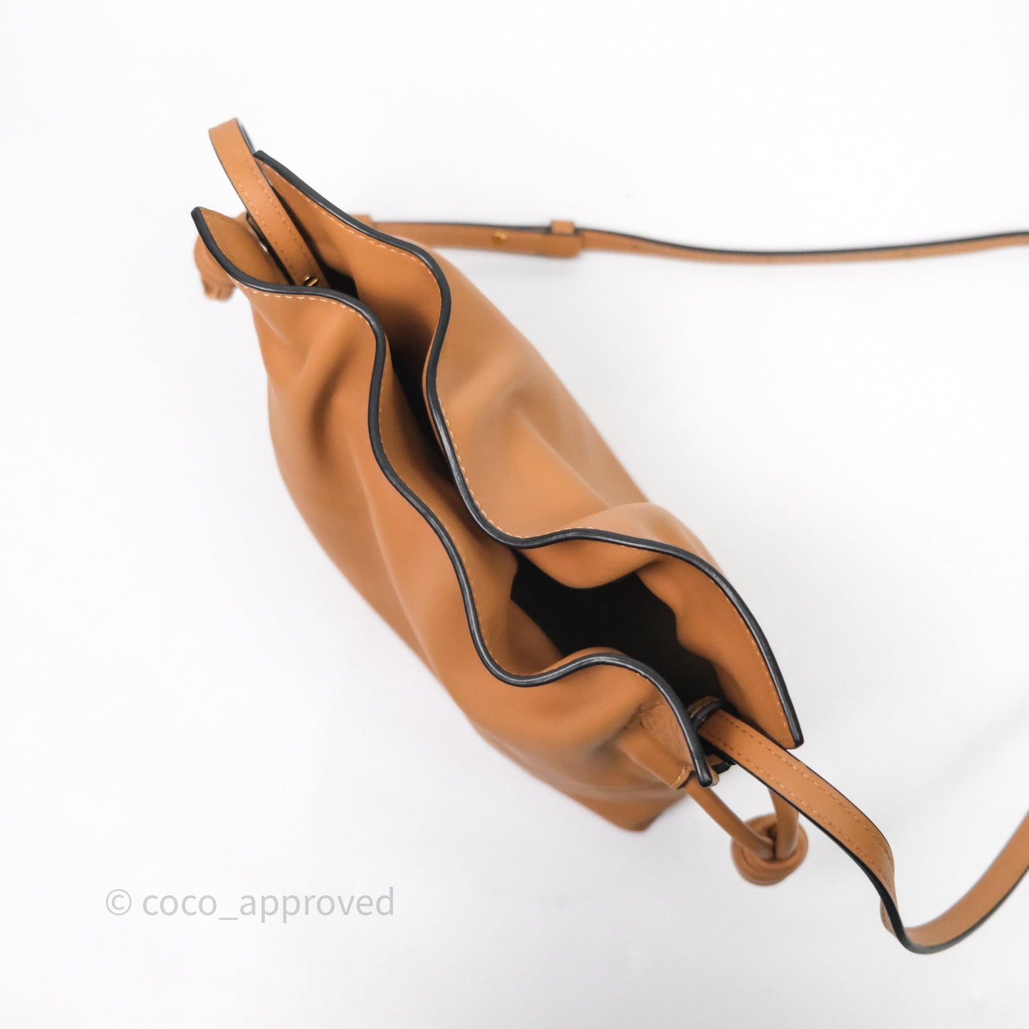 Loewe Flamenco Clutch Mini Bag Gold