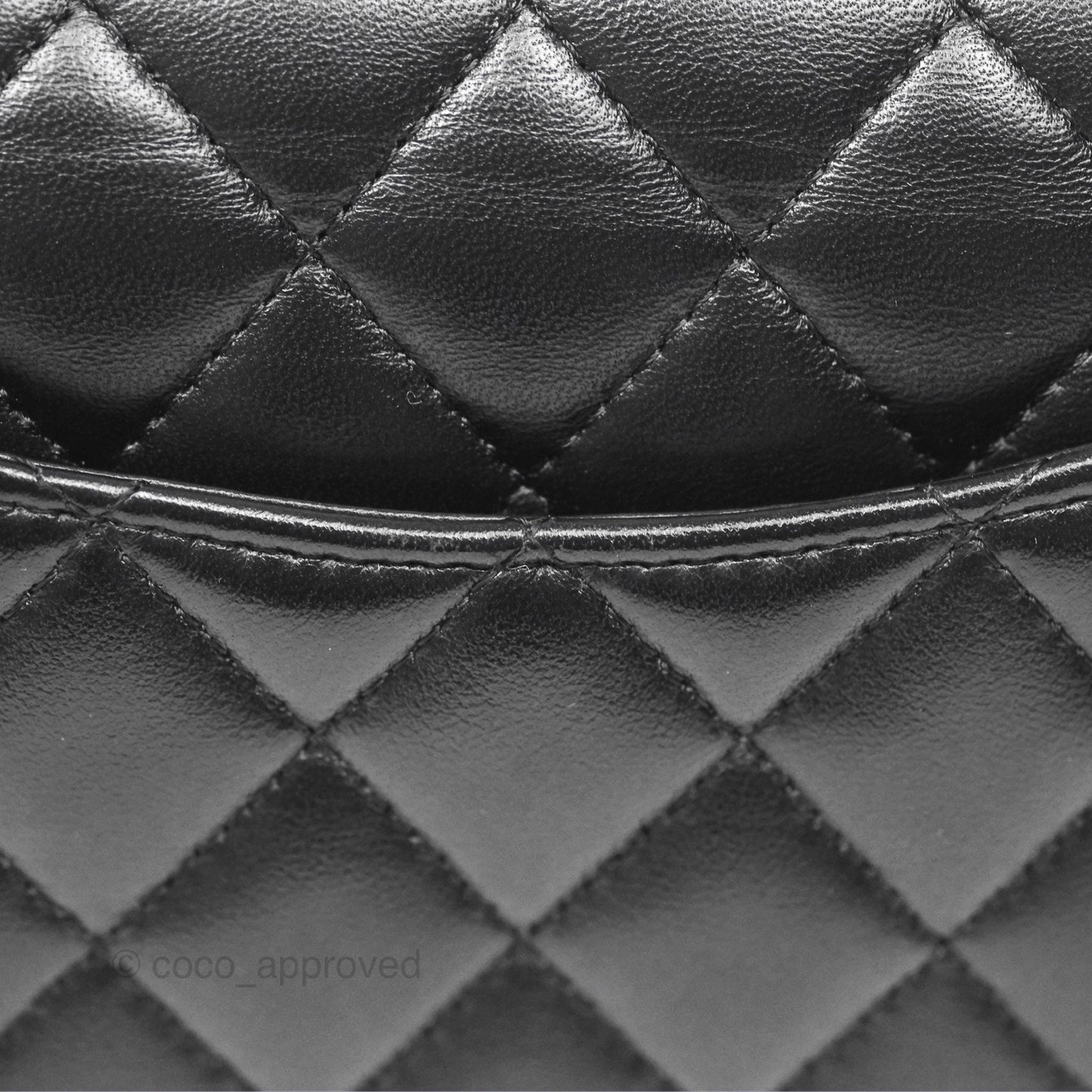 Chanel Top Handle Mini Rectangular Flap Bag Black Lambskin Gold Hardware