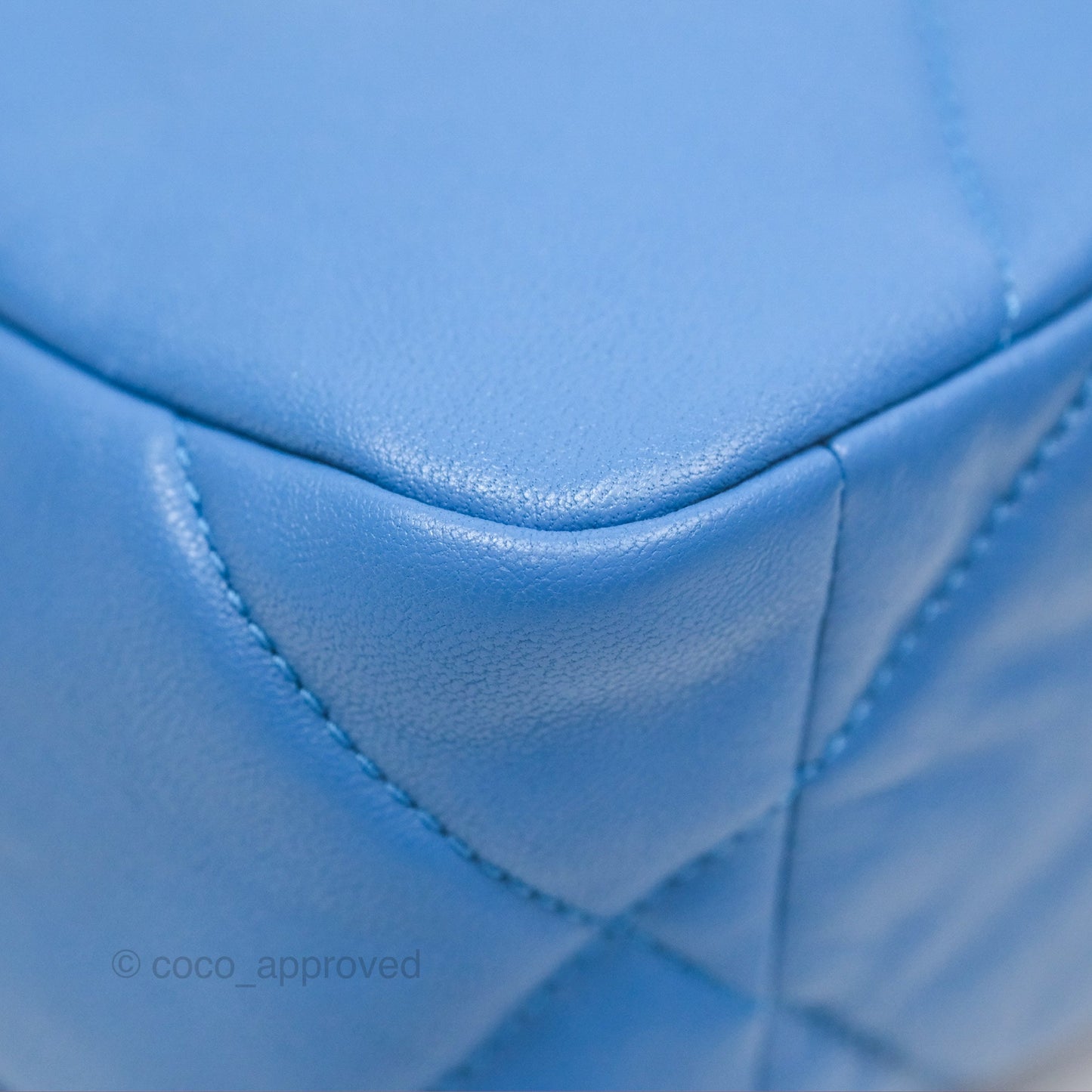 Chanel 19 Small Blue Mixed Hardware