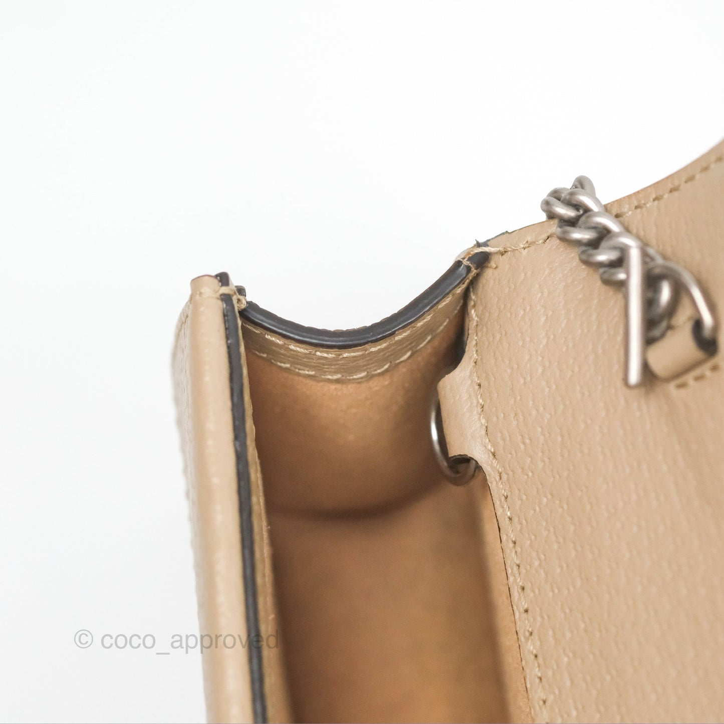 Gucci Dionysus GG Super Mini Crossbody Bag Ruthenium Hardware