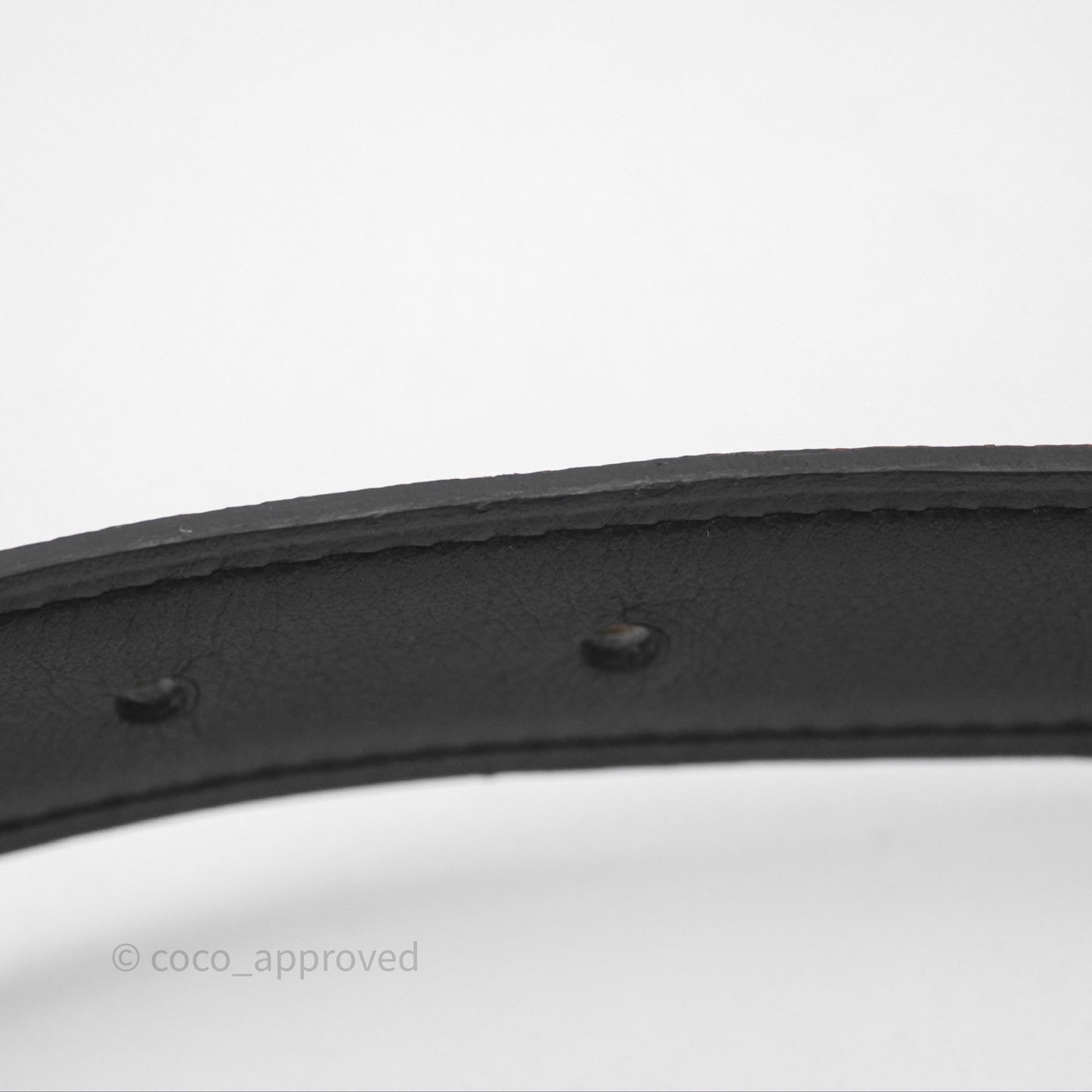 Hermès Bubble Belt Buckle & Reversible Leather Strap 24mm Gold/ Nior