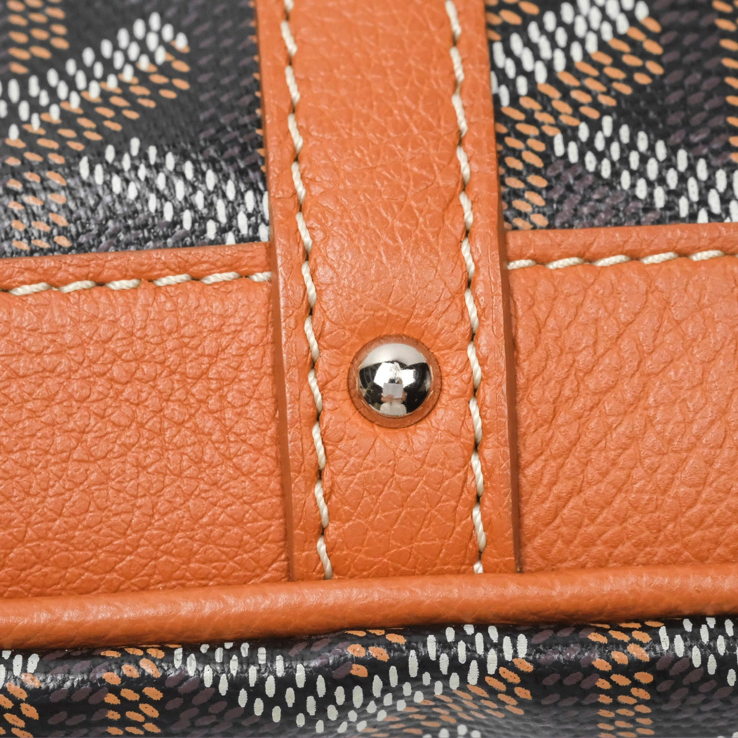 Goyard Petit Flot Bucket Bag Black & Tan Goyardine