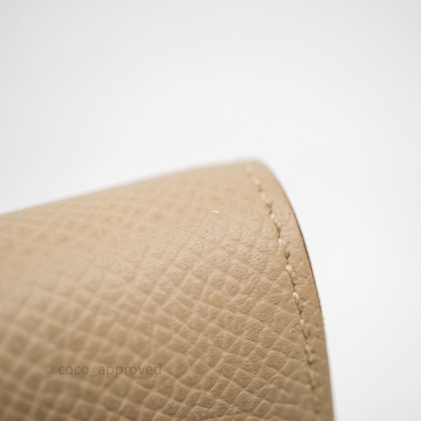 Hermès Constance Short Wallet Trench Epsom Gold Hardware