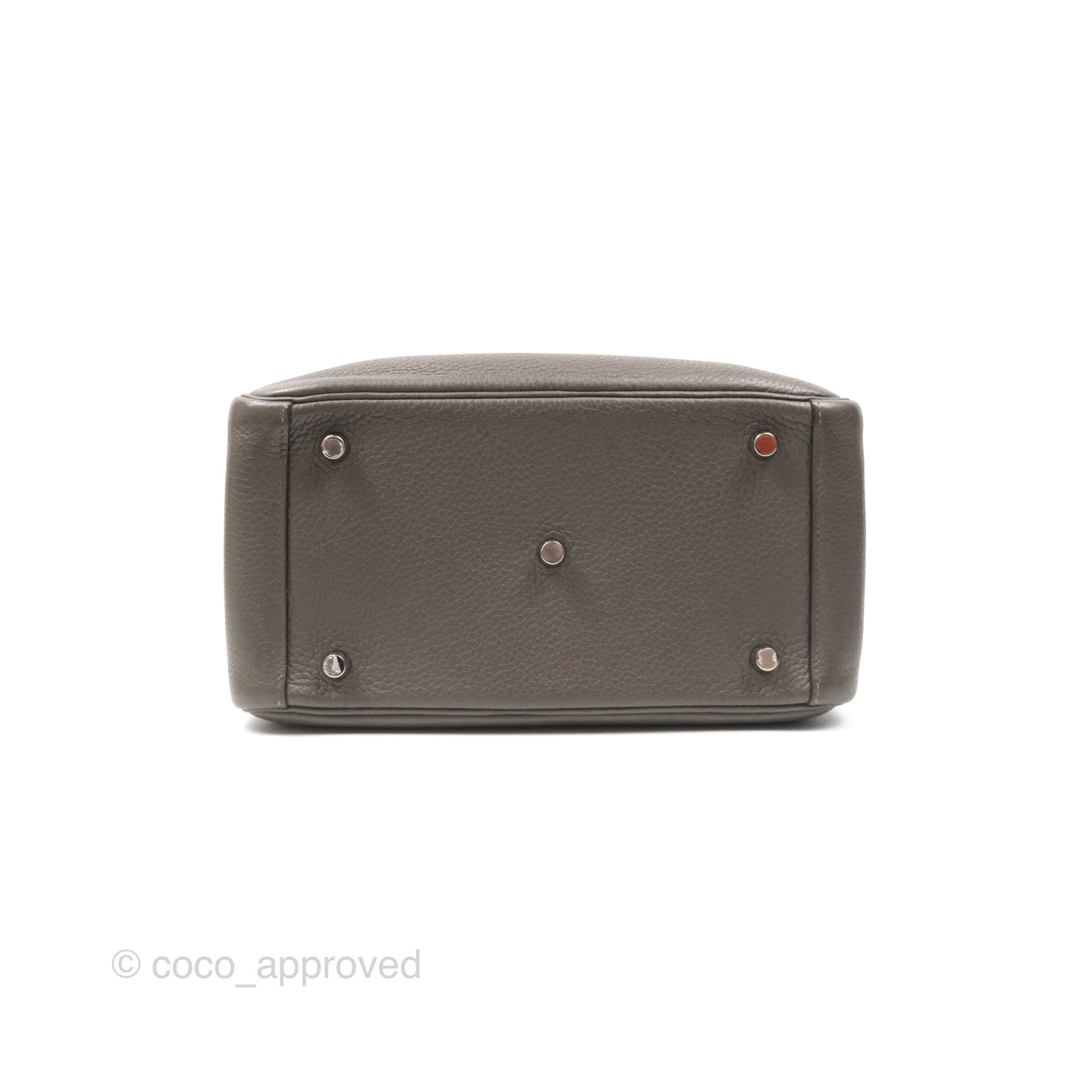 Hermès Lindy 26 Etain 8F Clemence Palladium Hardware
