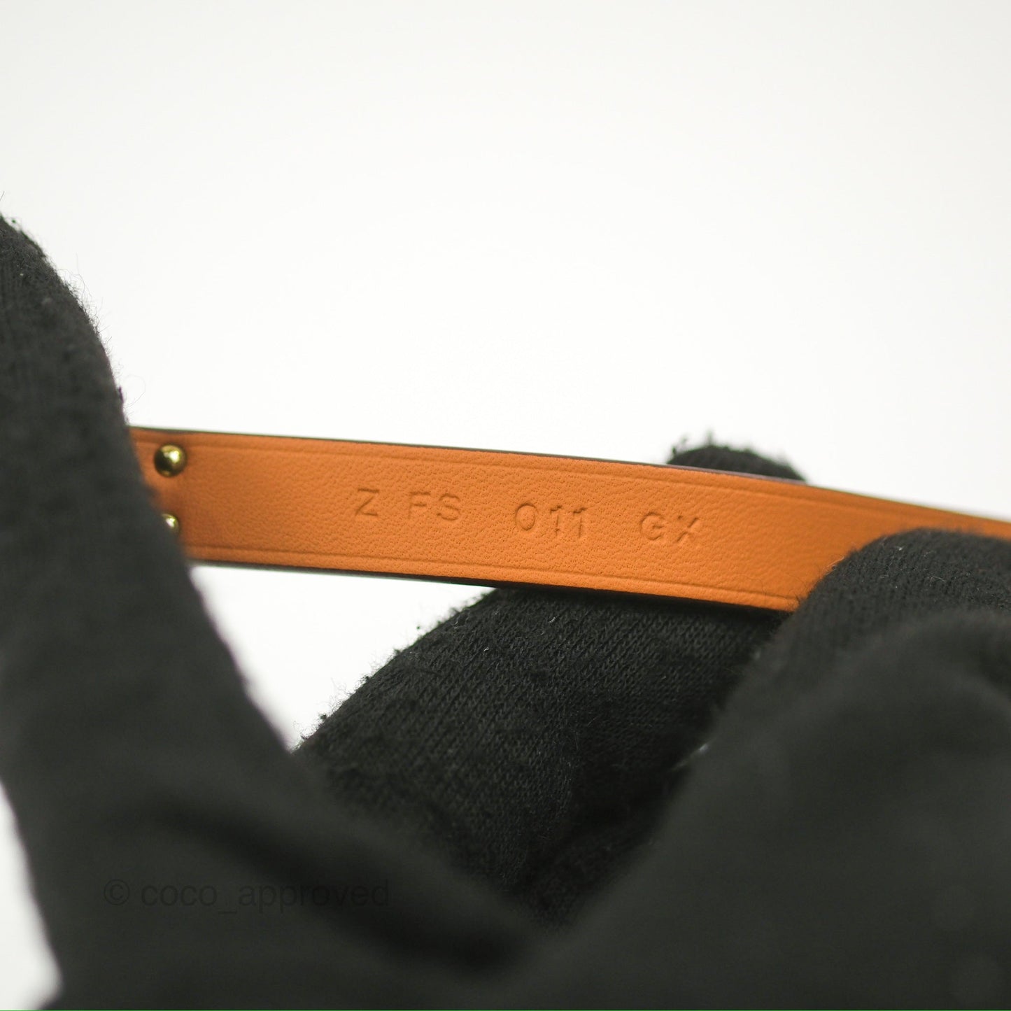 Hermès Kelly Double Tour Bracelet Etoupe Swift Rose Gold Hardware
