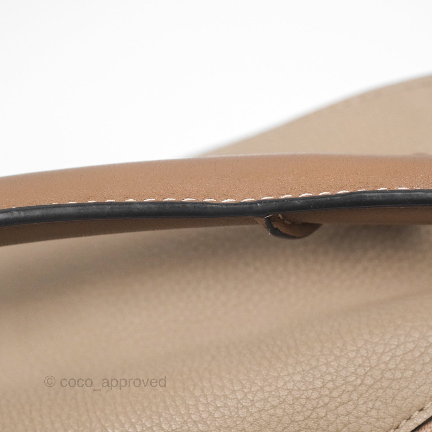Loewe Small Puzzle Bag Sand Mink Grained Calfskin