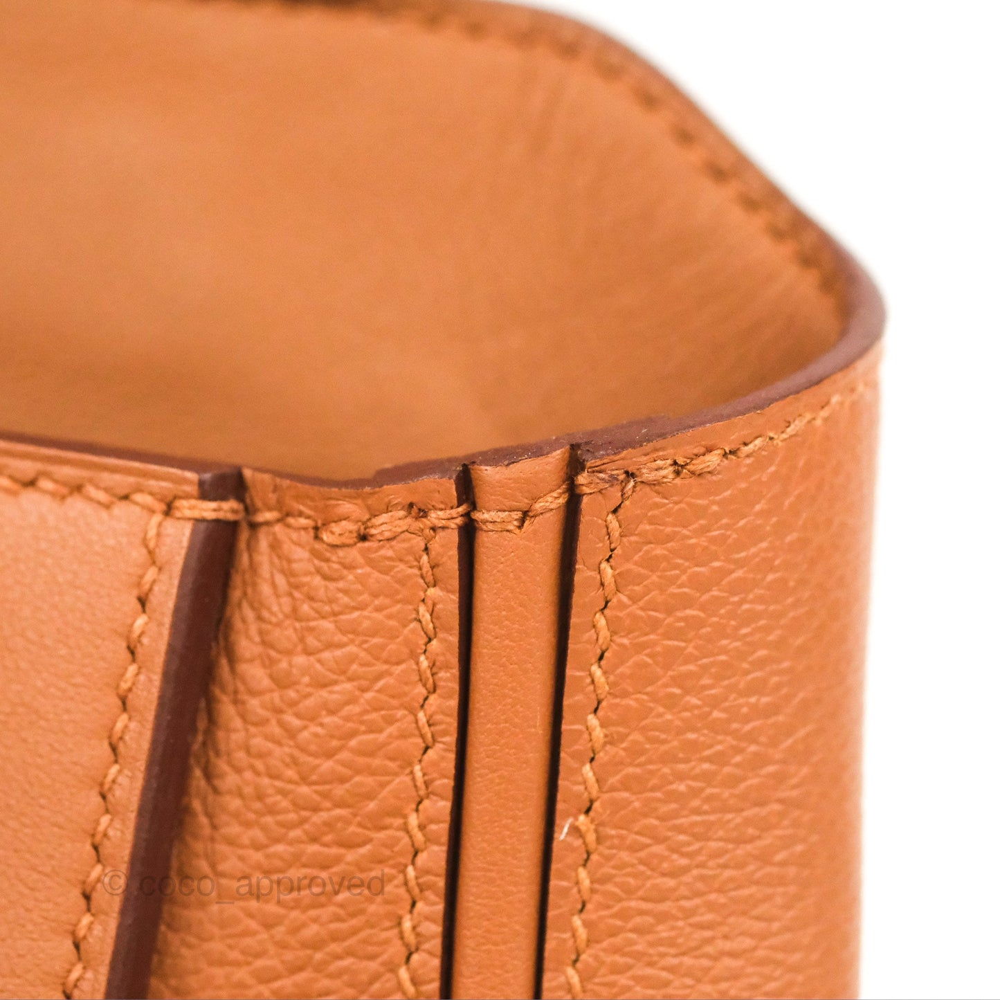Hermès 24/24 21 Mini Gold Evercolor/Swift Gold Hardware