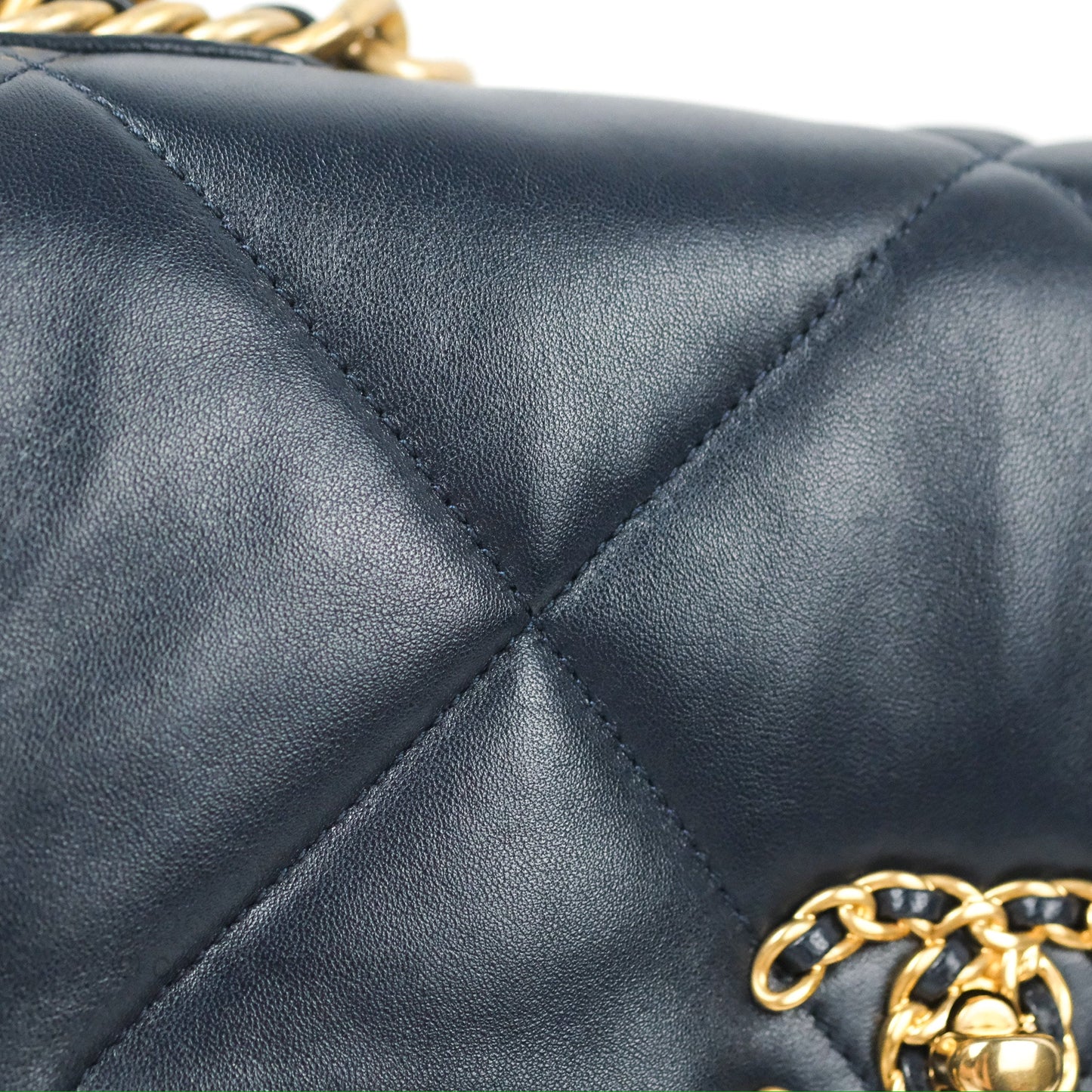 Chanel 19 Small Navy Mixed Hardware
