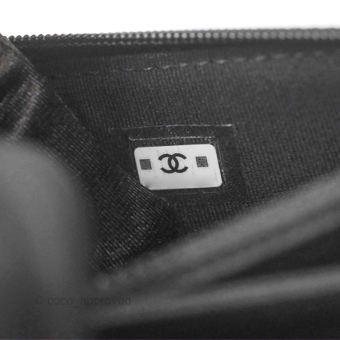 Chanel Mini Boy Quilted Wallet on Chain WOC Black Caviar Gold Hardware
