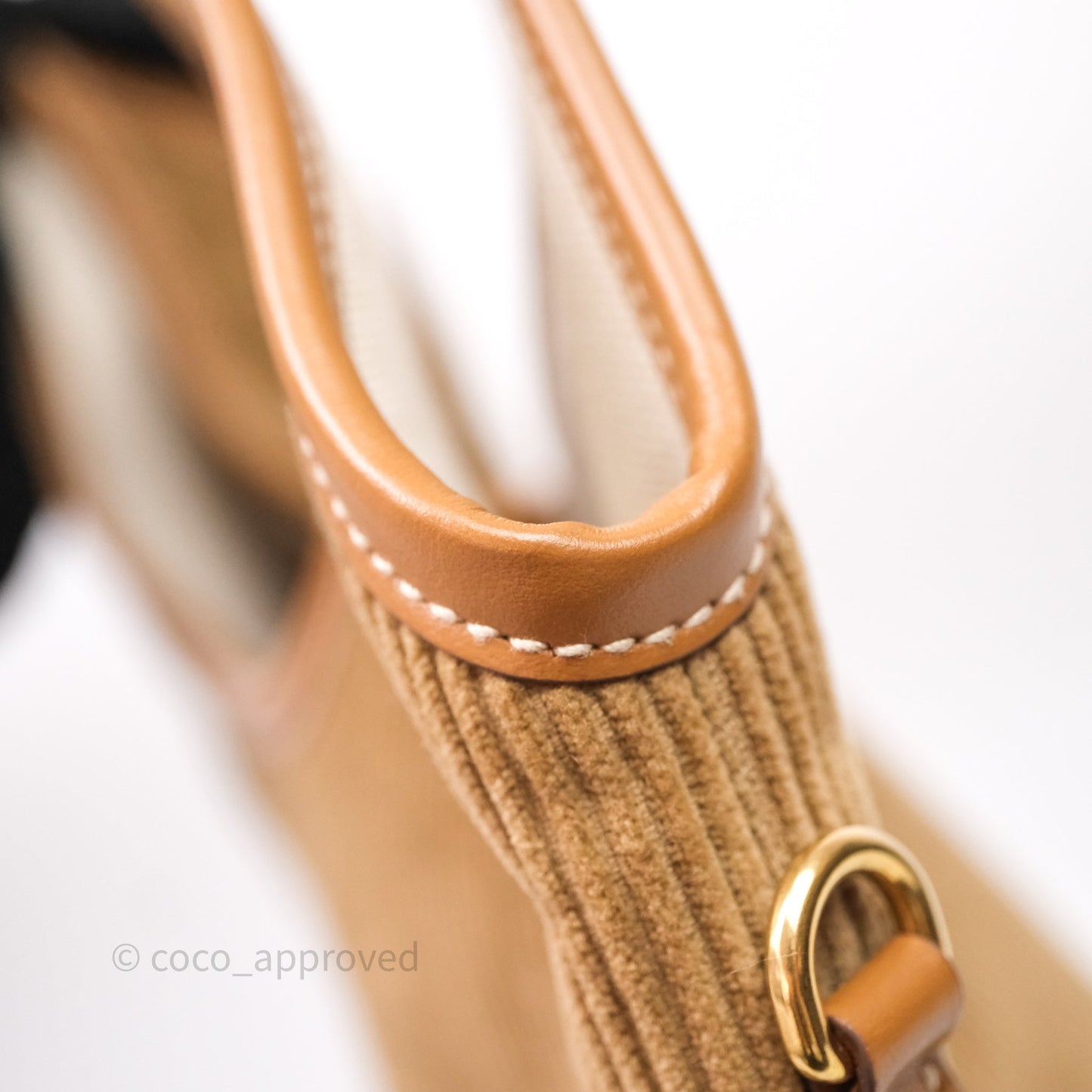 Miu Miu IVY Corduroy Bag Cinnamon