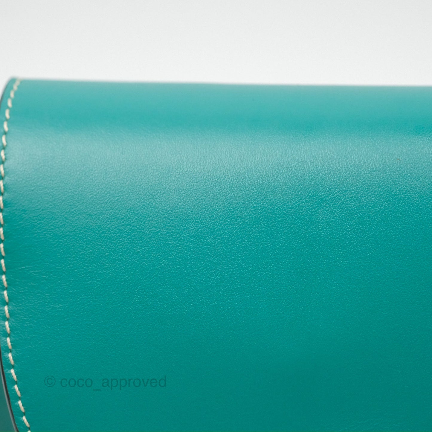 Loewe Mini Gate Belt Bag in Soft Calfskin Green