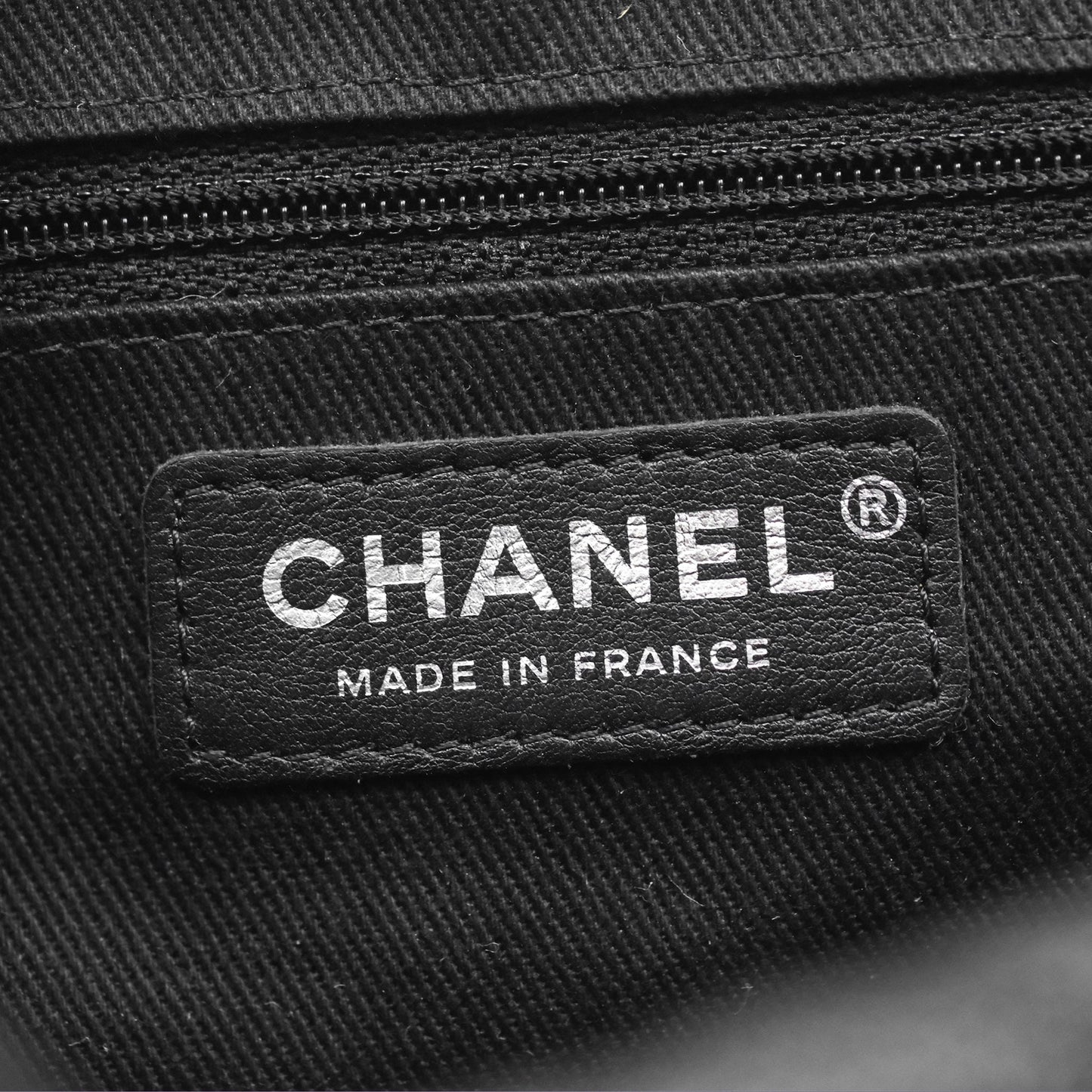 Chanel Quilted Easy Flap Bag Black Caviar Silver Hardware