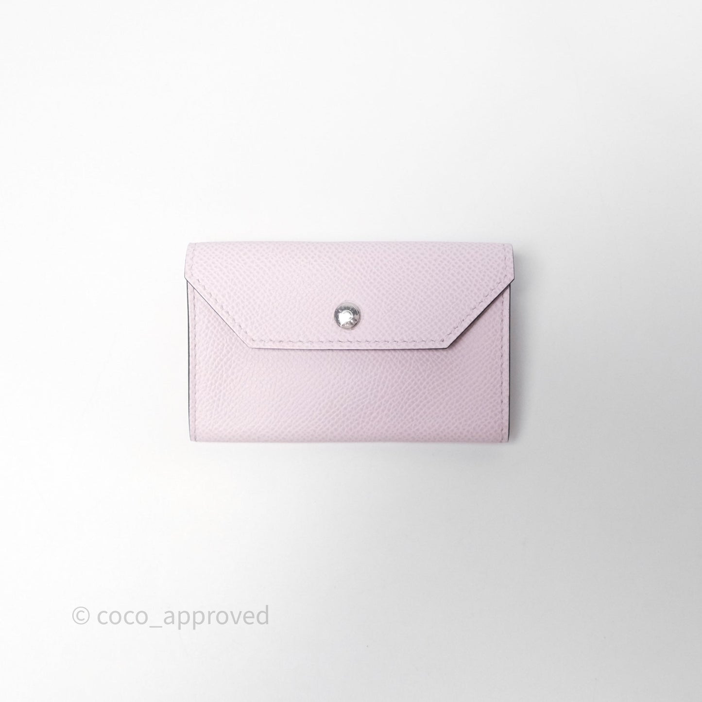 Hermès Epsom Kelly Pocket 18 Belt Mauve Pale 09 Palladium Hardware