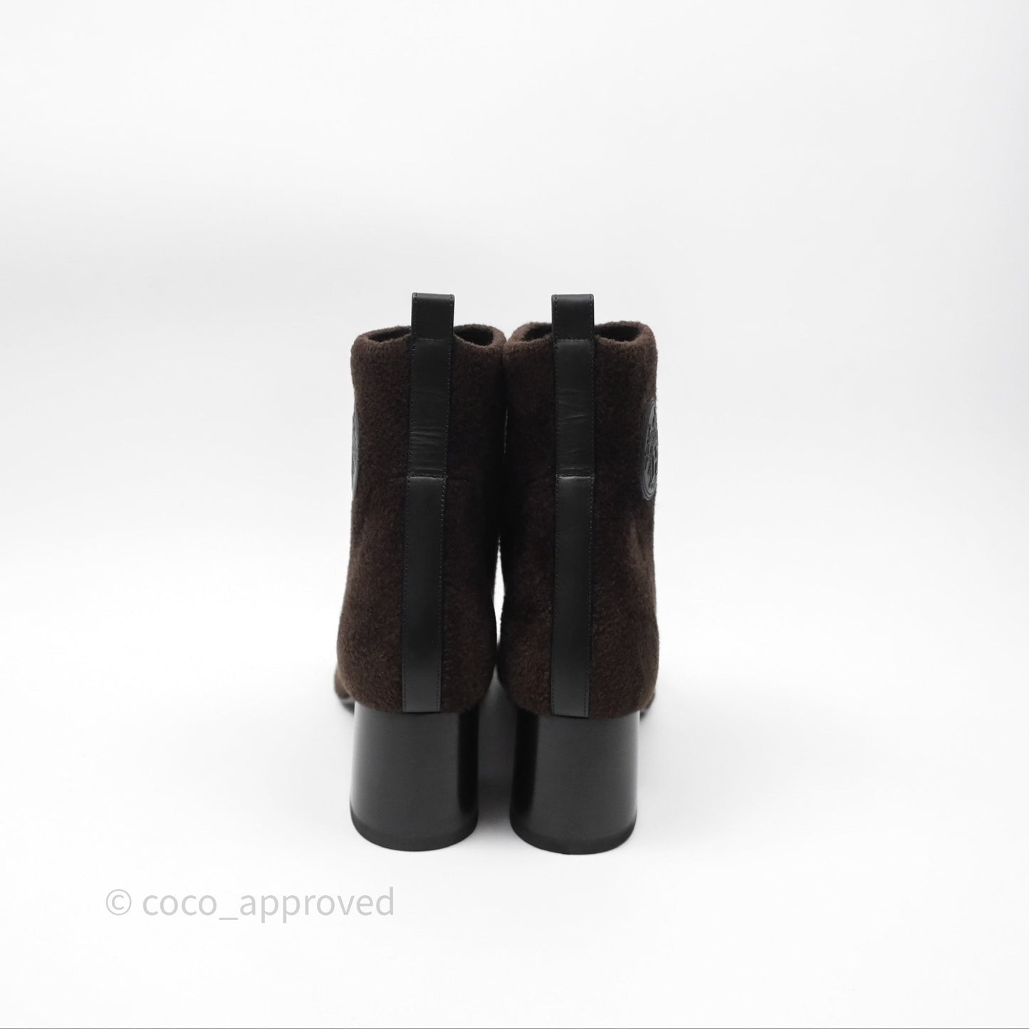Hermès Volver 60 Ankle Boots Marron/ Noir