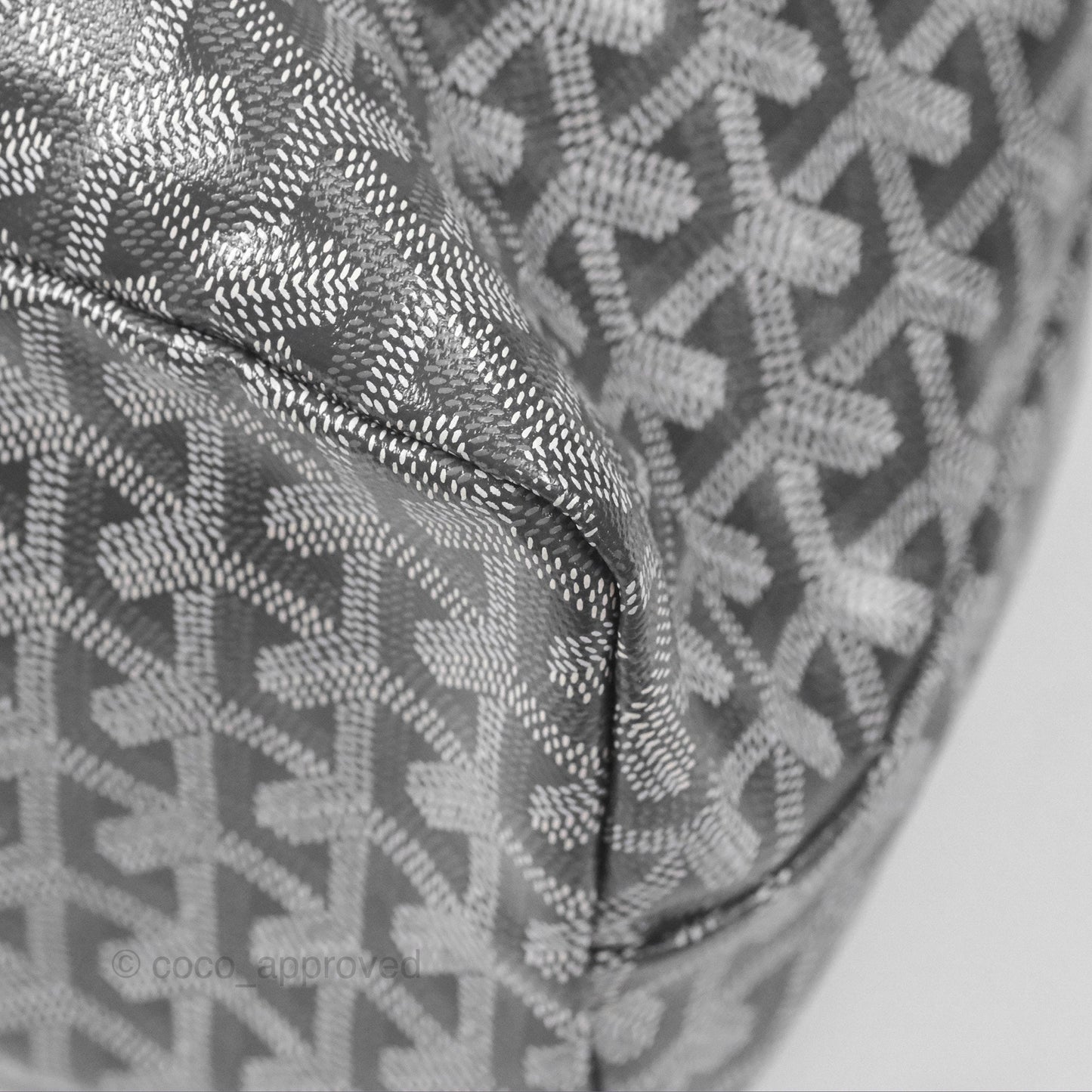 Goyard Bohème Hobo Bag Grey Goyardine Canvas