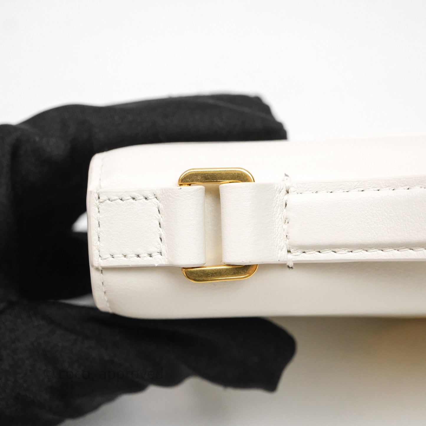 Christian Dior Miss Montaigne Mini Bag Latte Smooth Calfskin