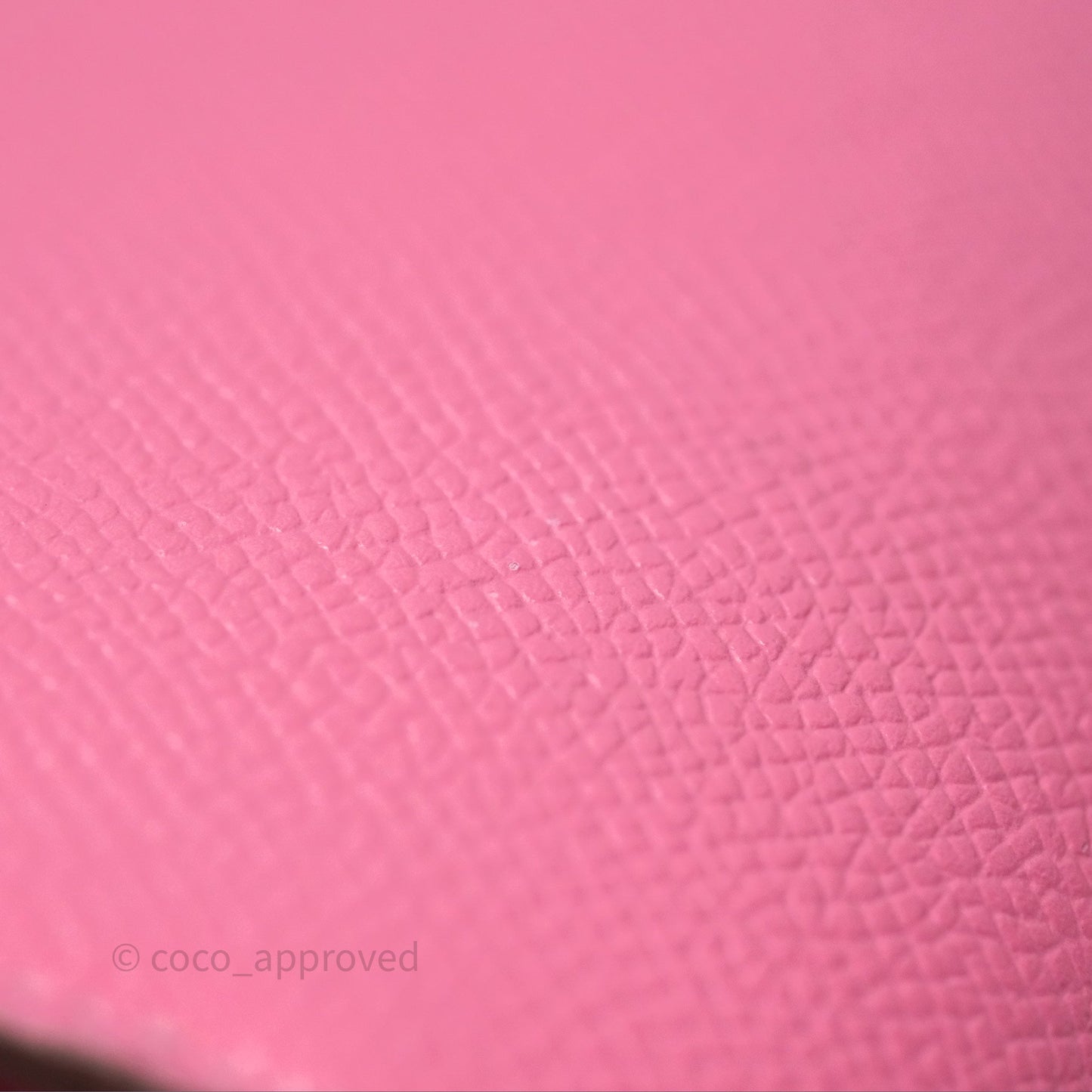 Hermès Constance Mini 18cm Rose d'ete Epsom Palladium Hardware