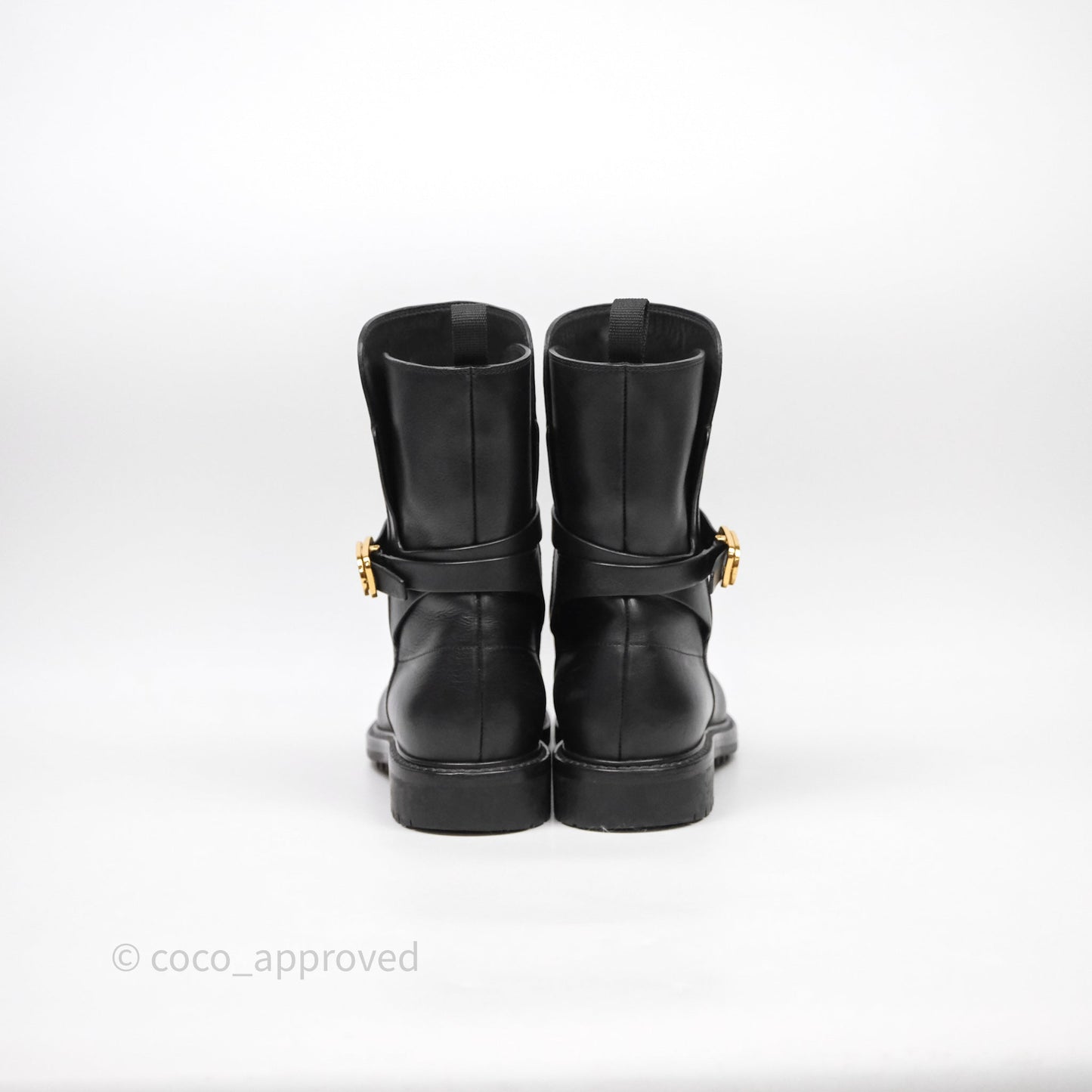 Christian Dior Empreinte Ankle Boot Black Calfskin