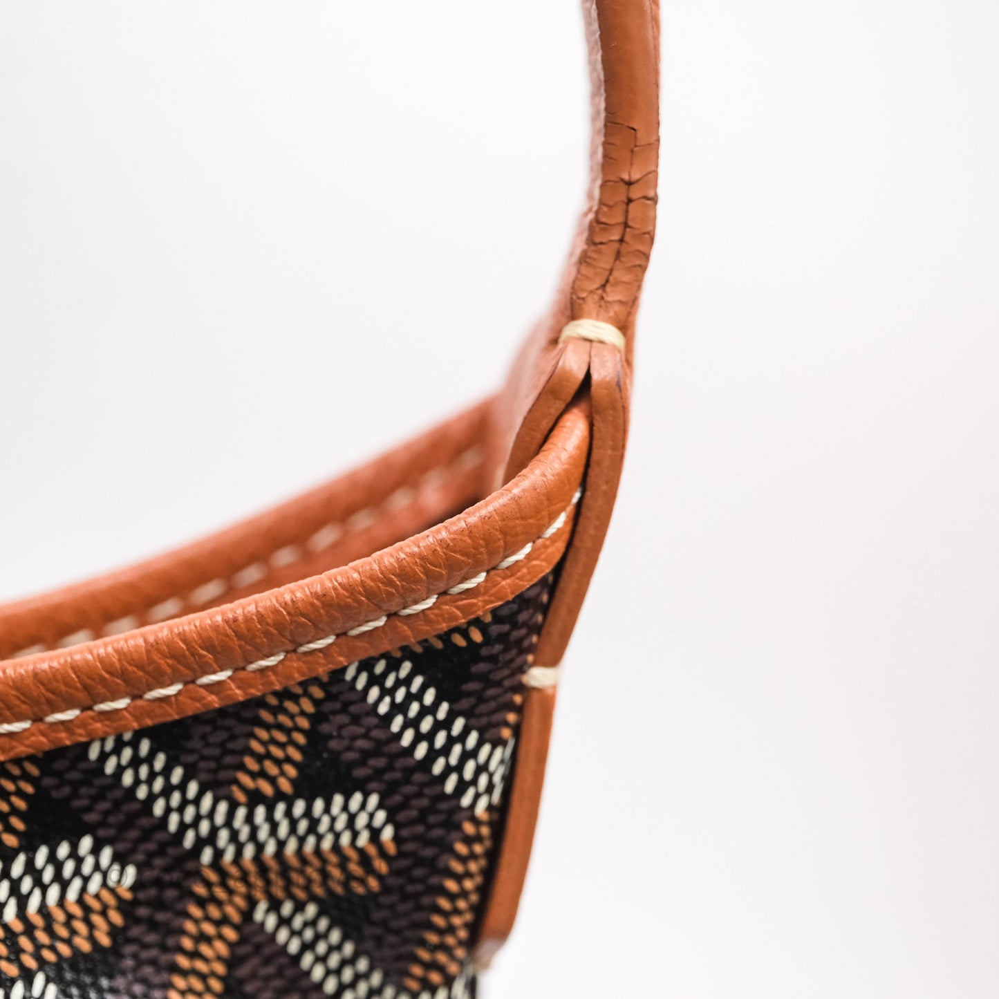 Goyard Bohème Hobo Bag Black & Tan