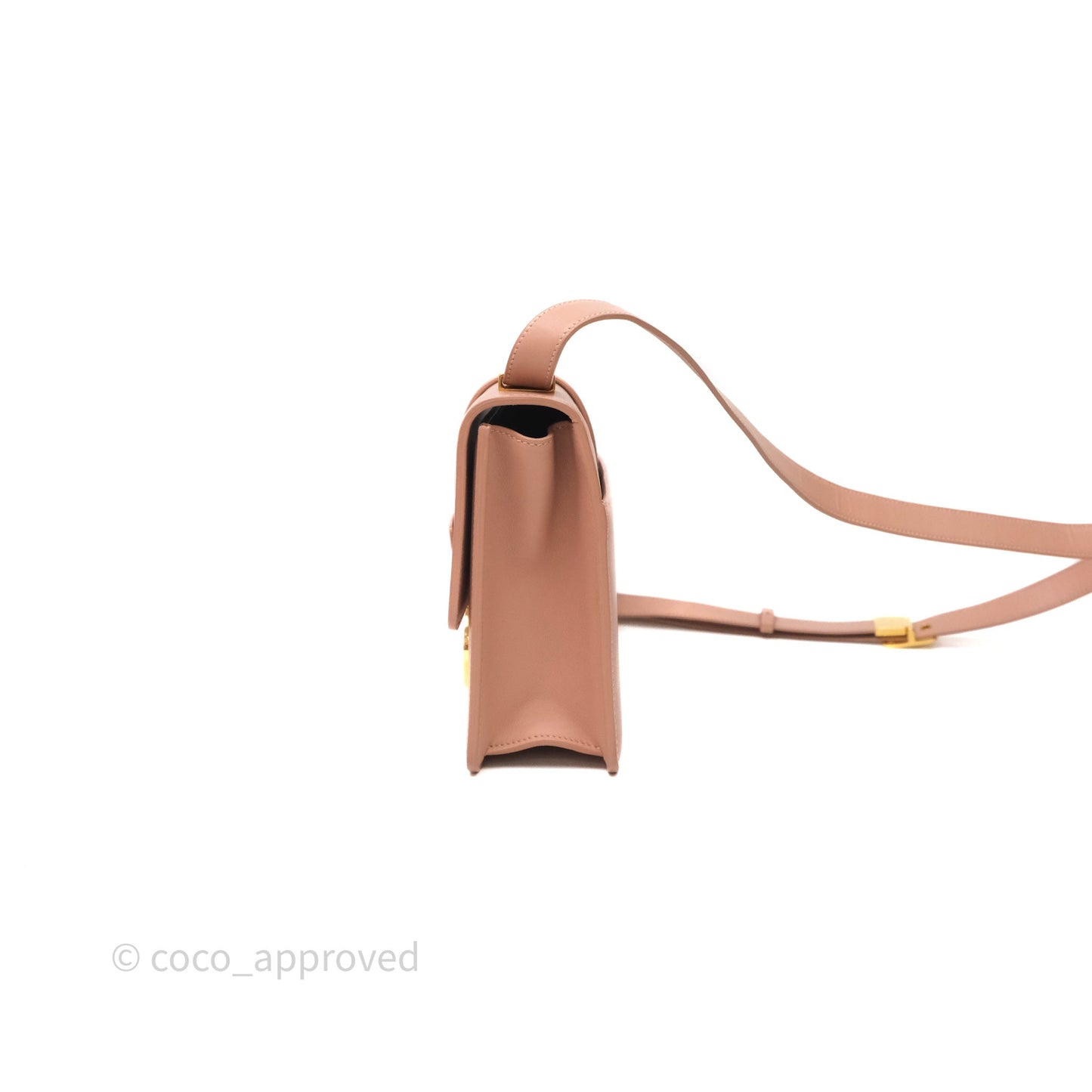 Christian Dior Small 30 Montaigne Bag Pink Calfskin Gold Hardware