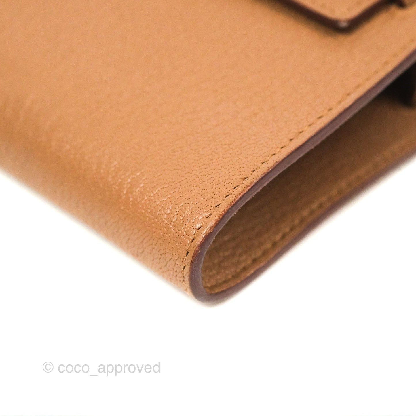 Hermès Kelly To Go Wallet Quebracho Chevre Mysore Gold Hardware