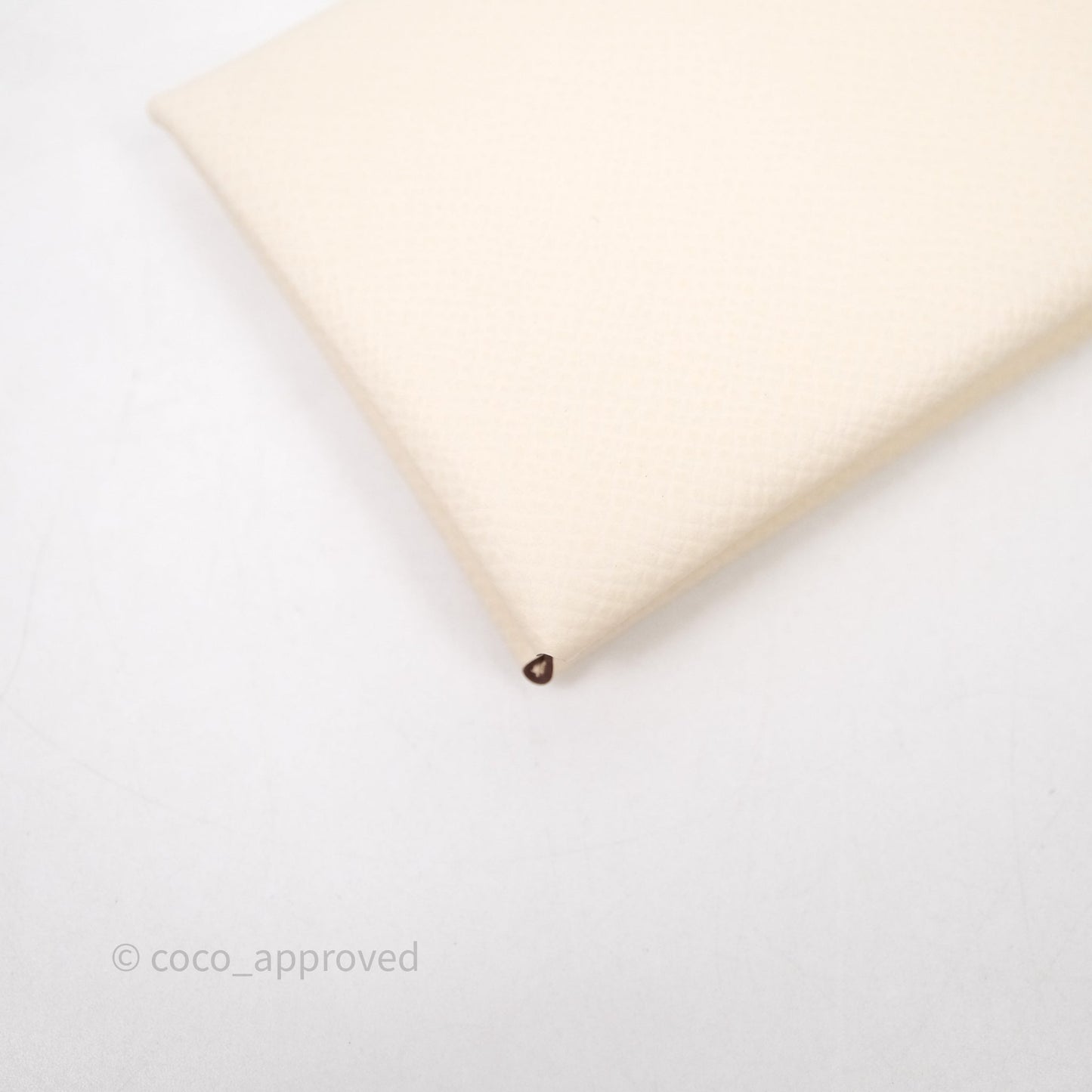 Hermès Calvi Card Holder Beton