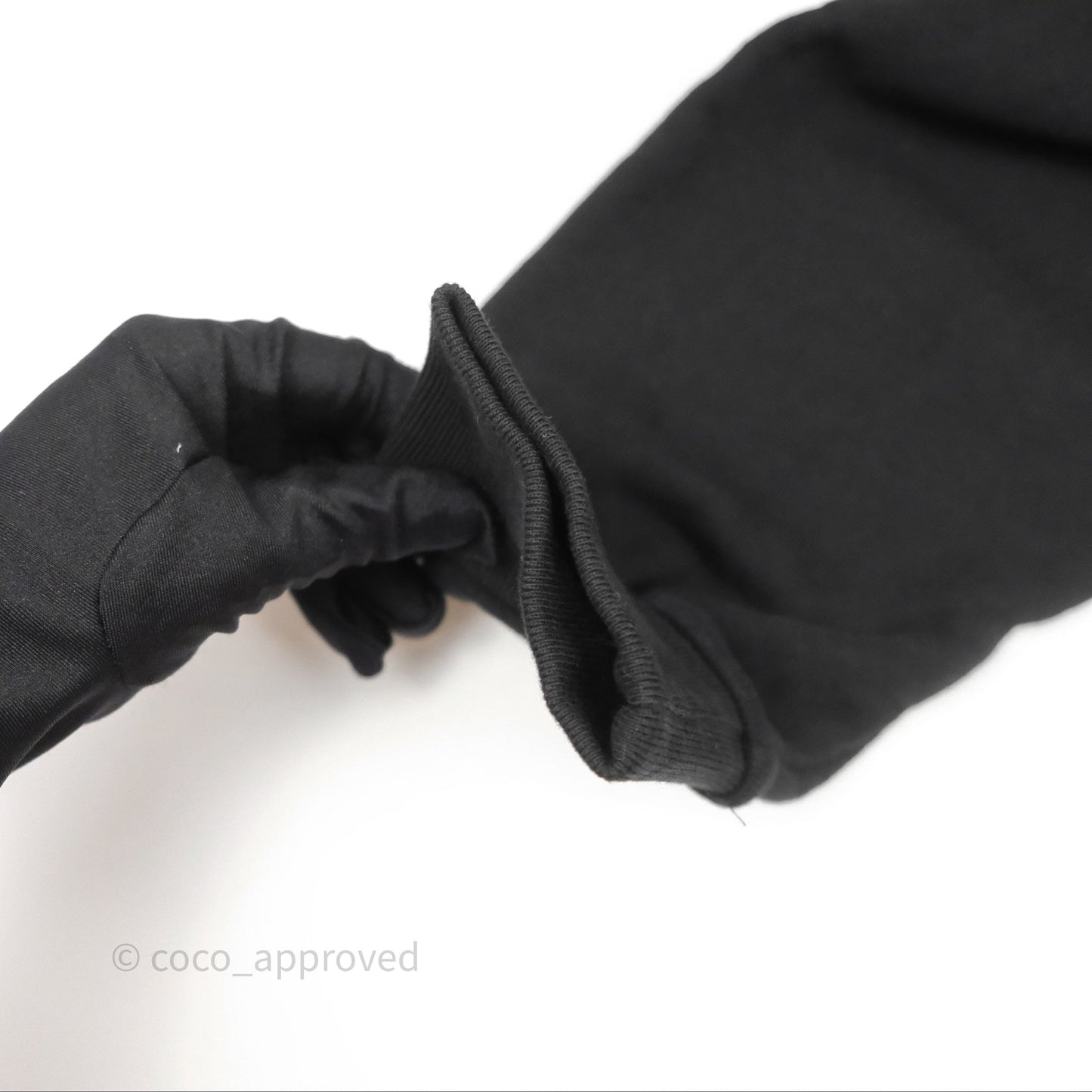 Gucci Hollywood Babylon Cropped Hoodie Black