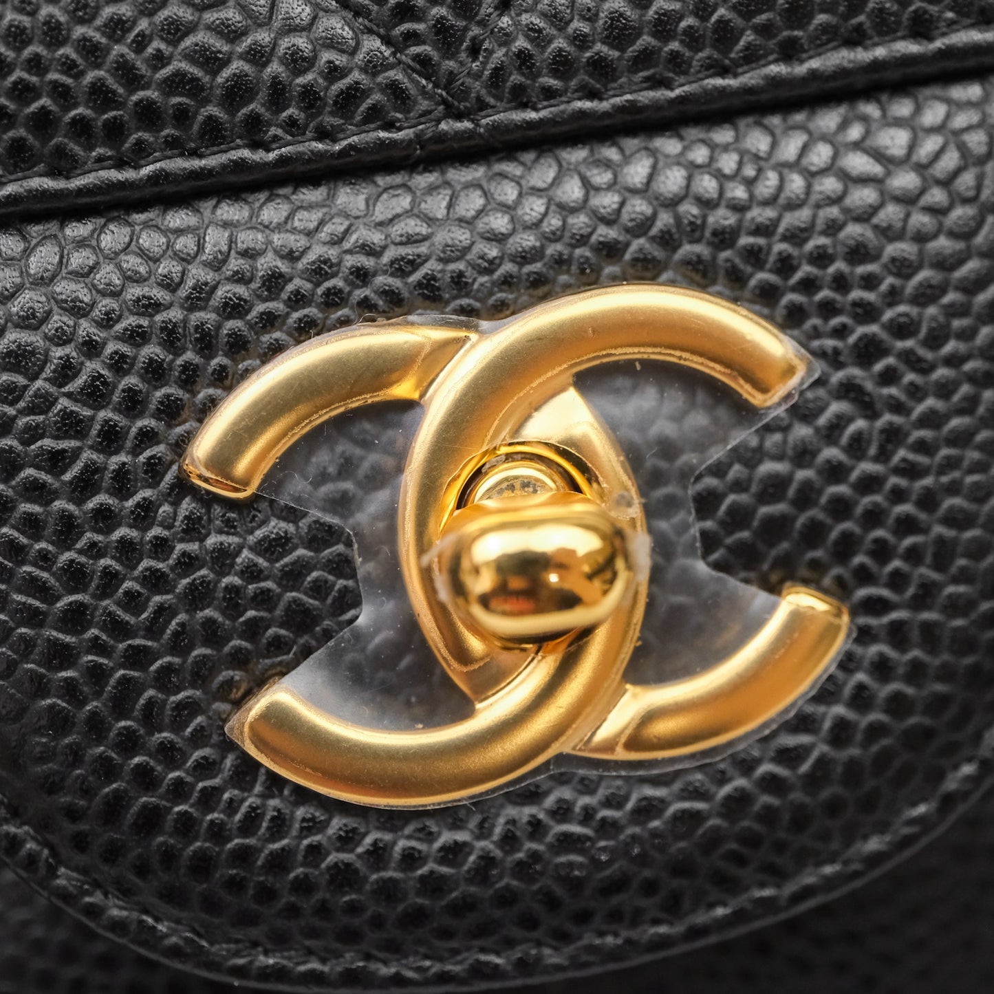 Chanel Jumbo Double Flap Black Caviar Gold Hardware⁣⁣