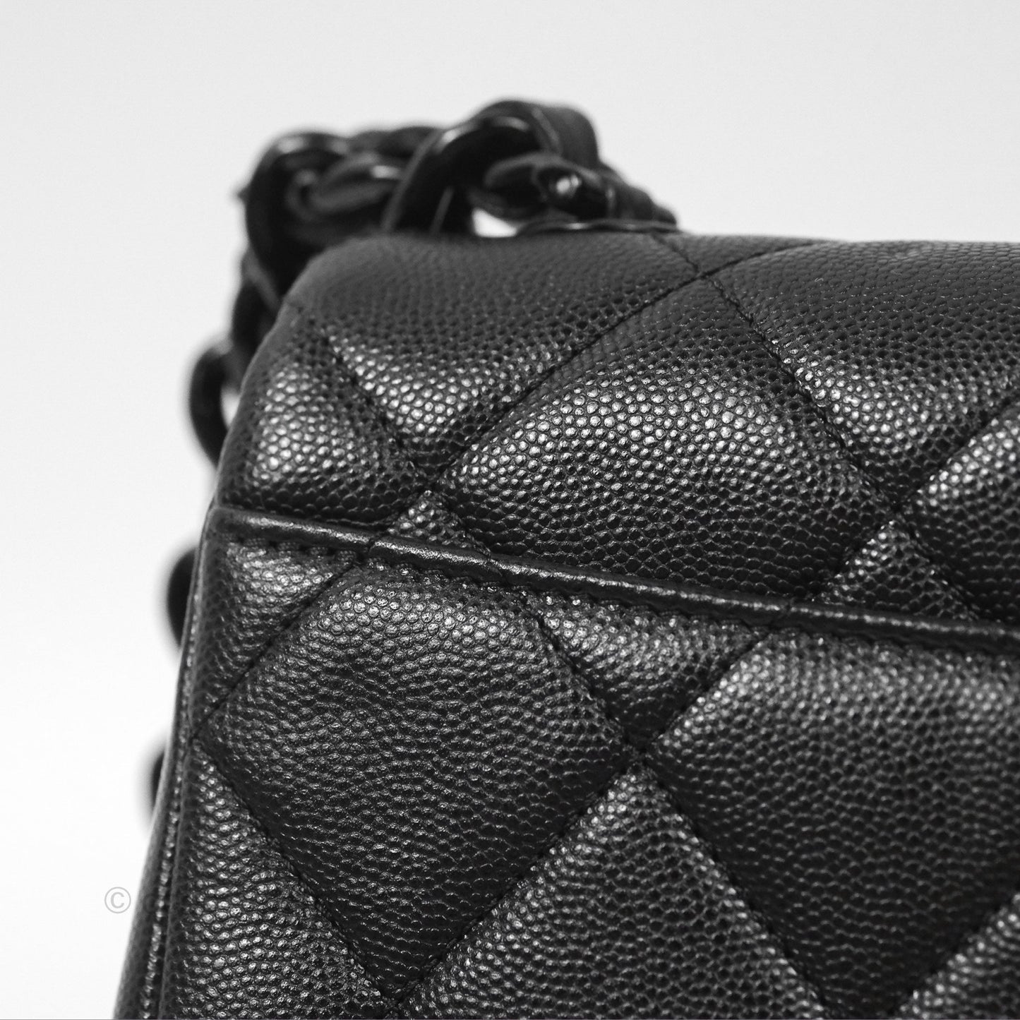 Chanel My Everything Flap Bag So Black Caviar Incognito Hardware