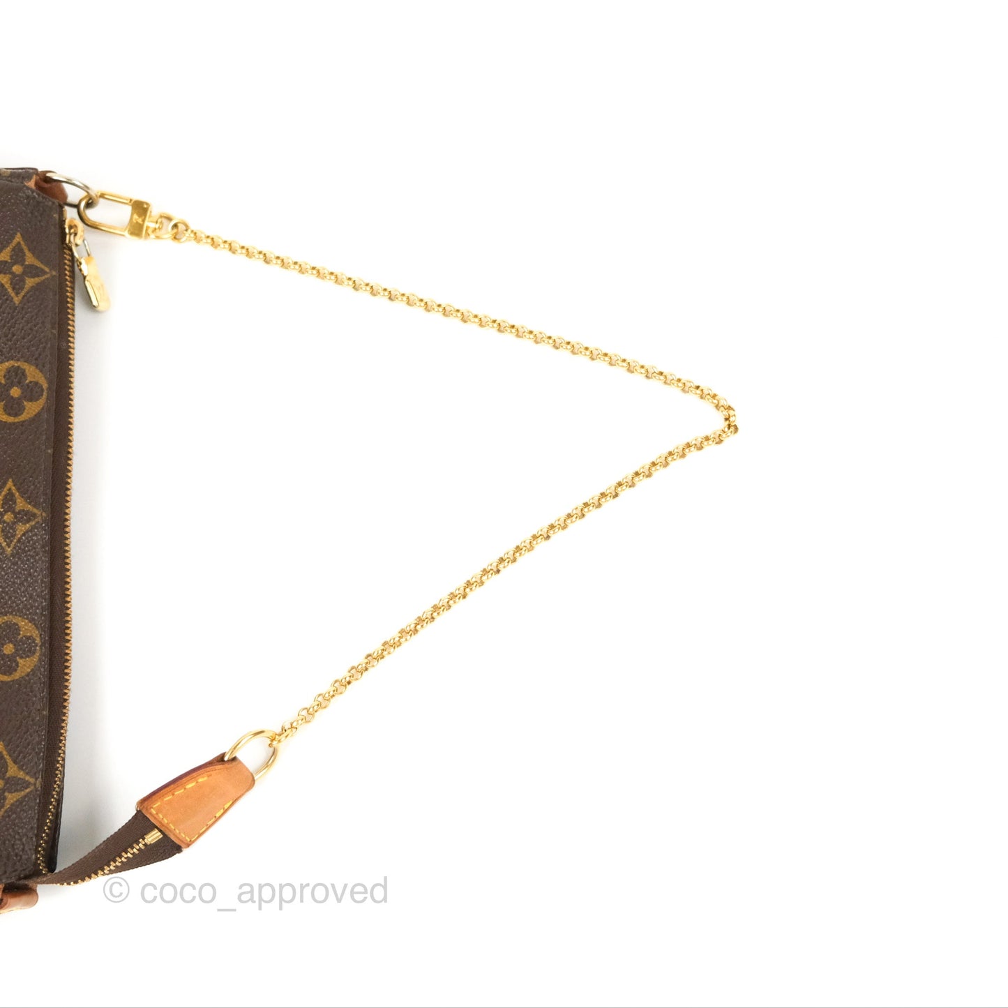 Louis Vuitton Eva Shoulder Bag Monogram Coated Canvas