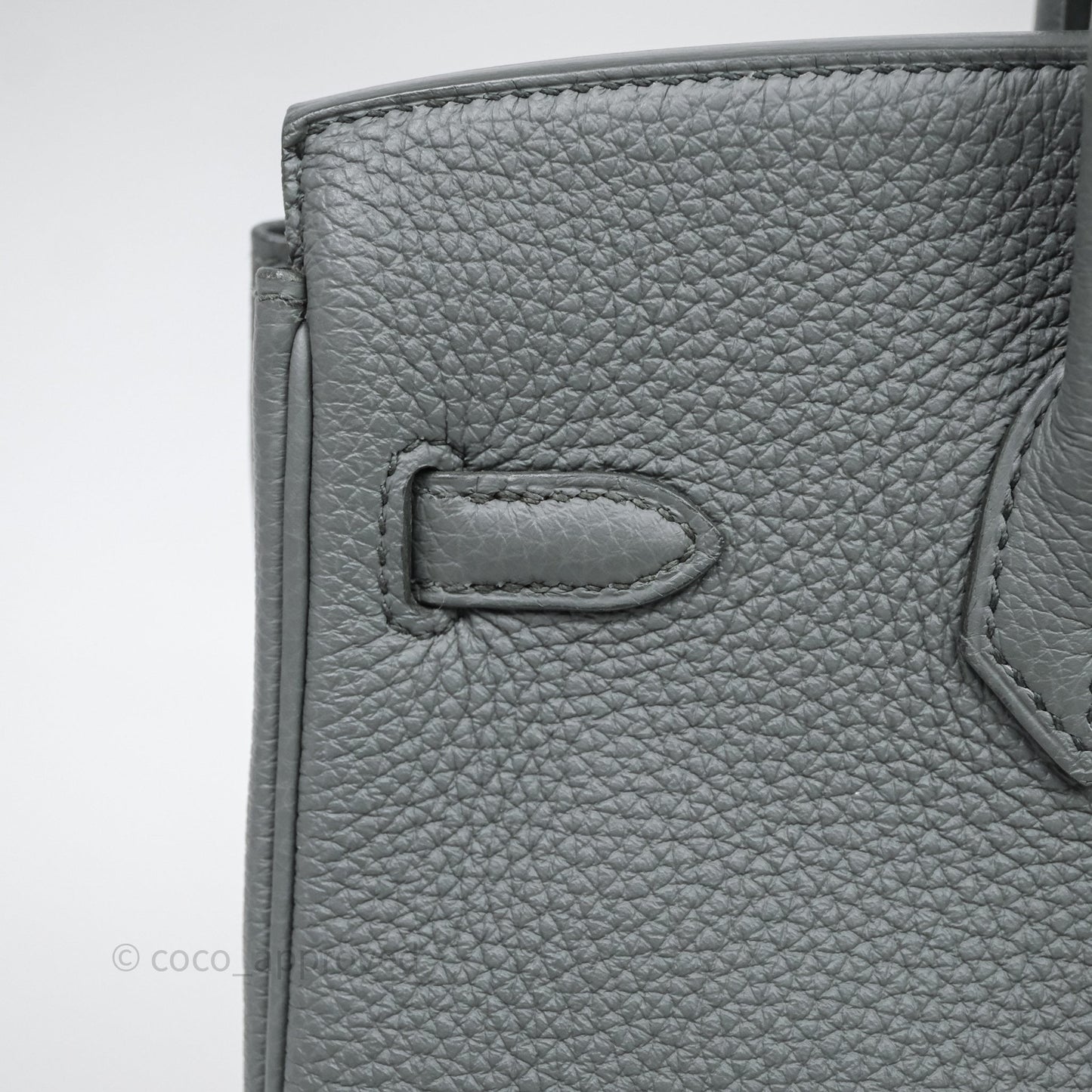 Hermes Birkin 25 Vert Amande Togo Gold Hardware