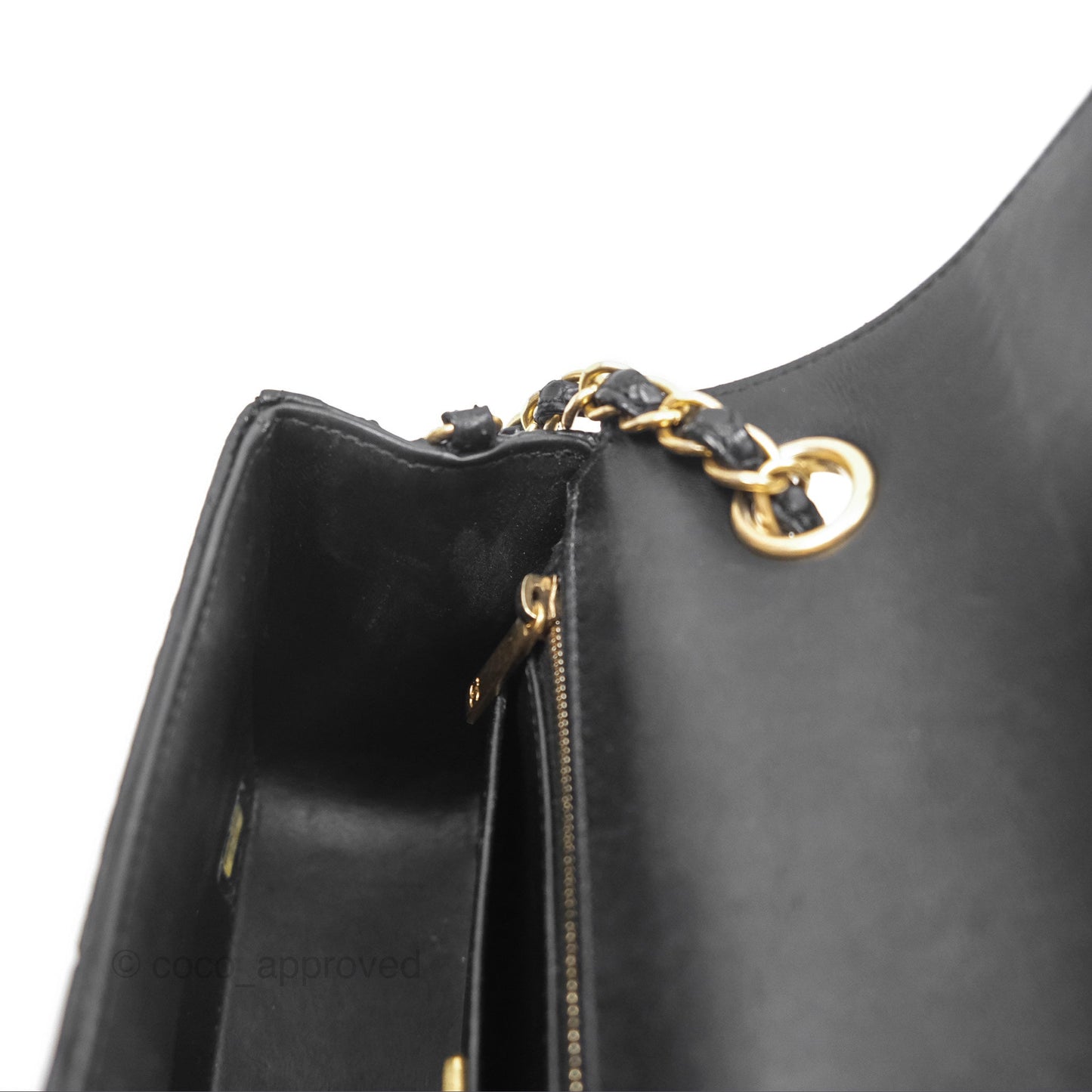 Chanel Quilted Mini Rectangular Flap Black Python Gold Hardware