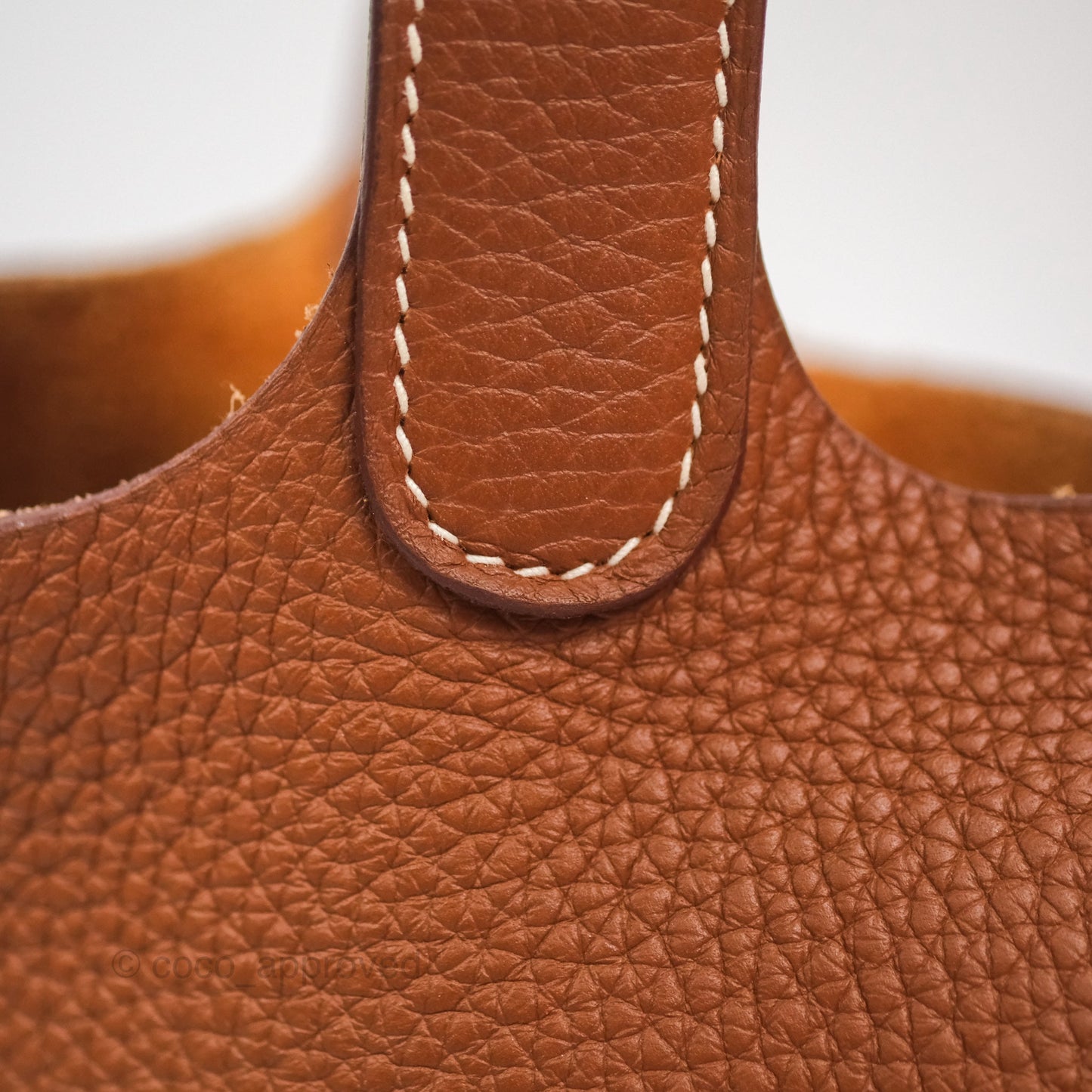 Hermès Picotin 18 Gold 37 Clemence Palladium Hardware