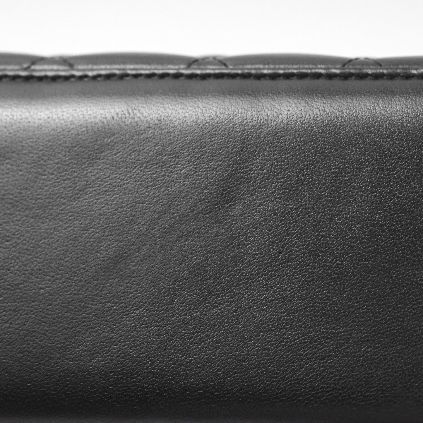 Chanel Vanity Rectangular with Chain Black Lambskin Gold Hardware