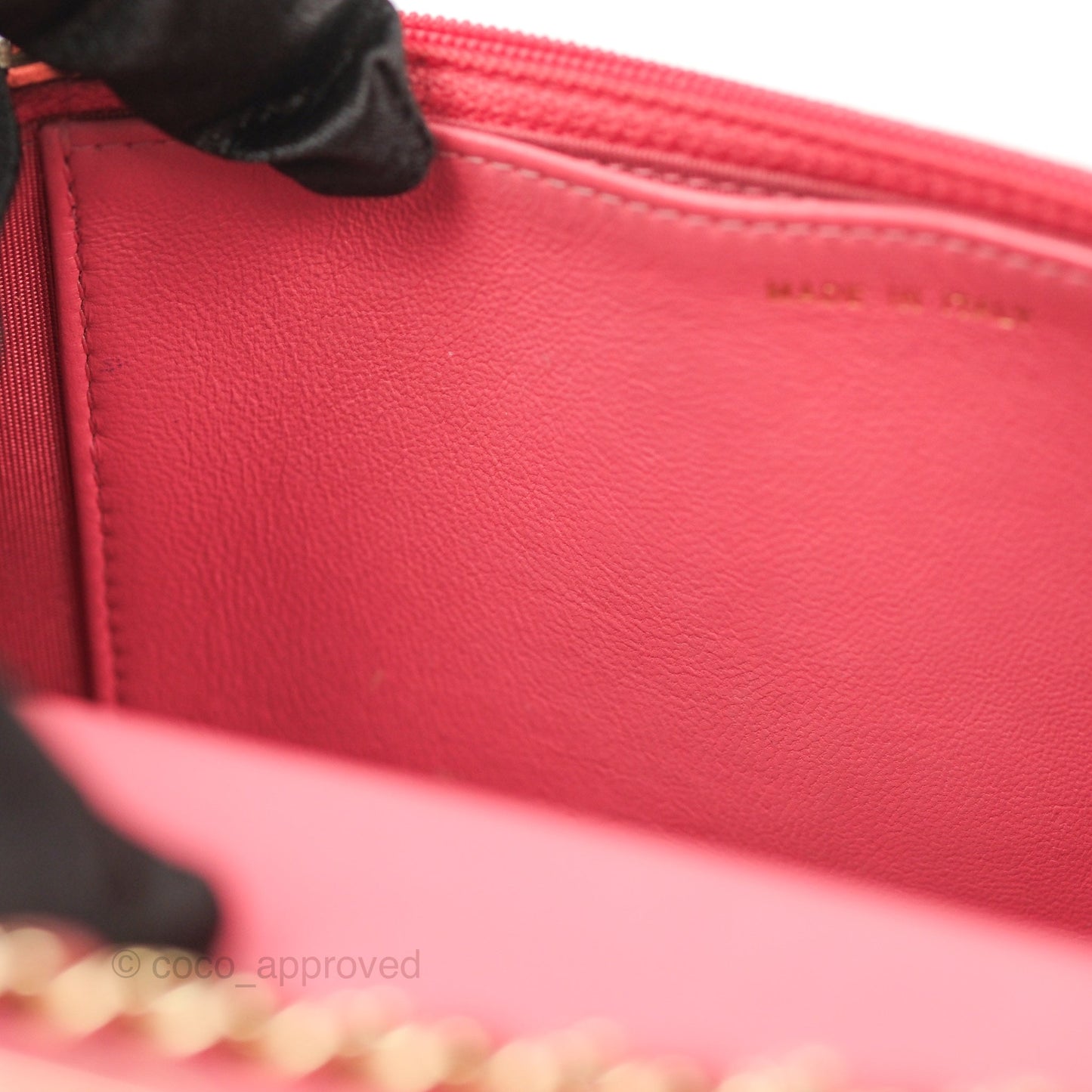 Chanel Trendy CC WOC Pink Lambskin Gold Hardware