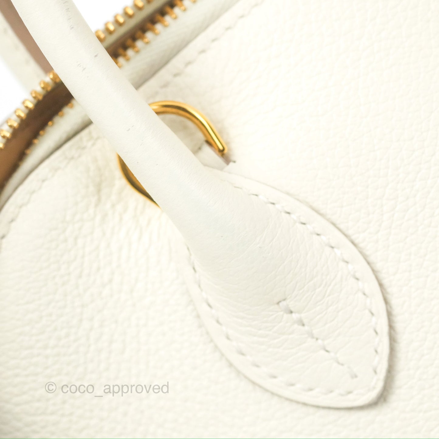 Hermès Bolide 1923 25 Mushroom 0T/Biscuit 48 Evercolor Gold Hardware